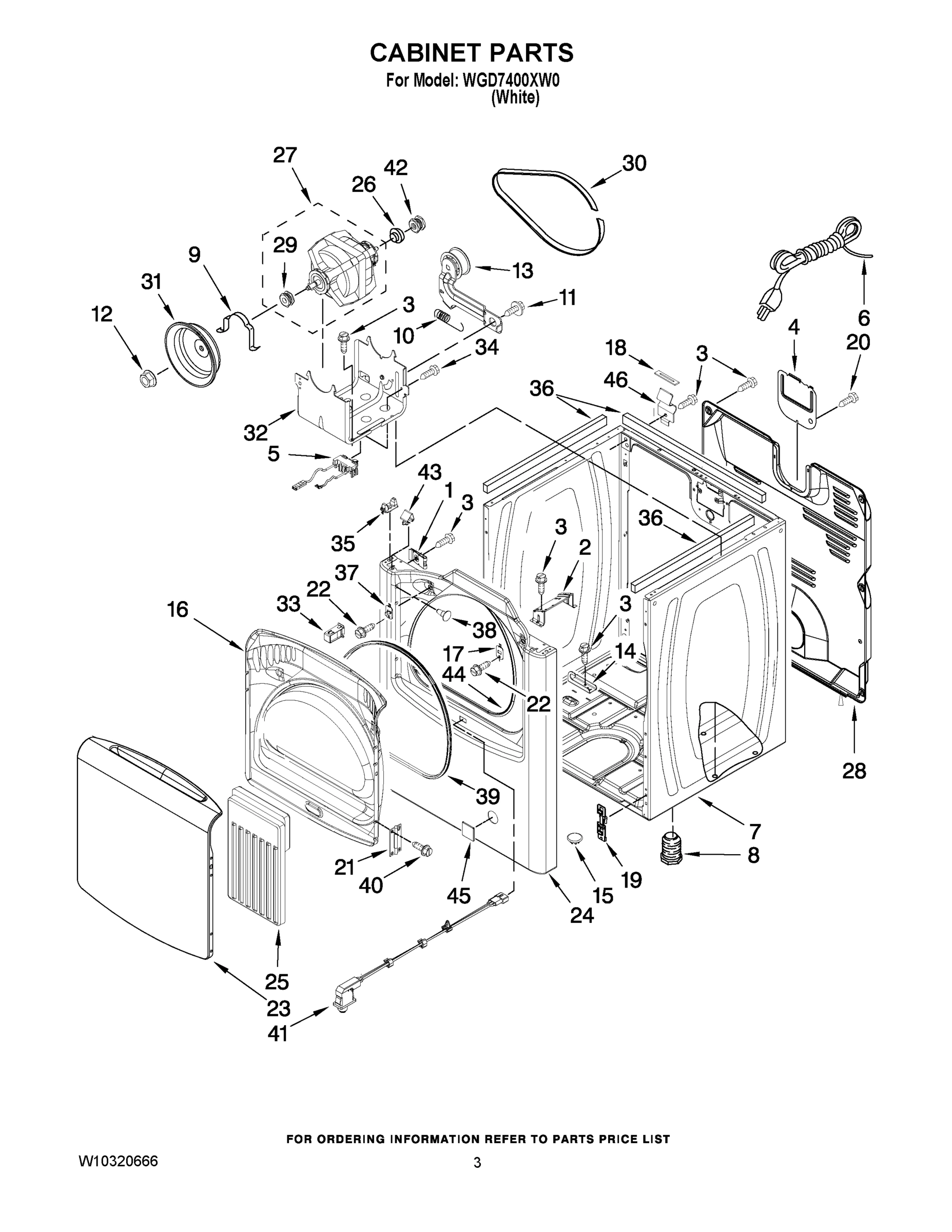 02 - CABINET PARTS