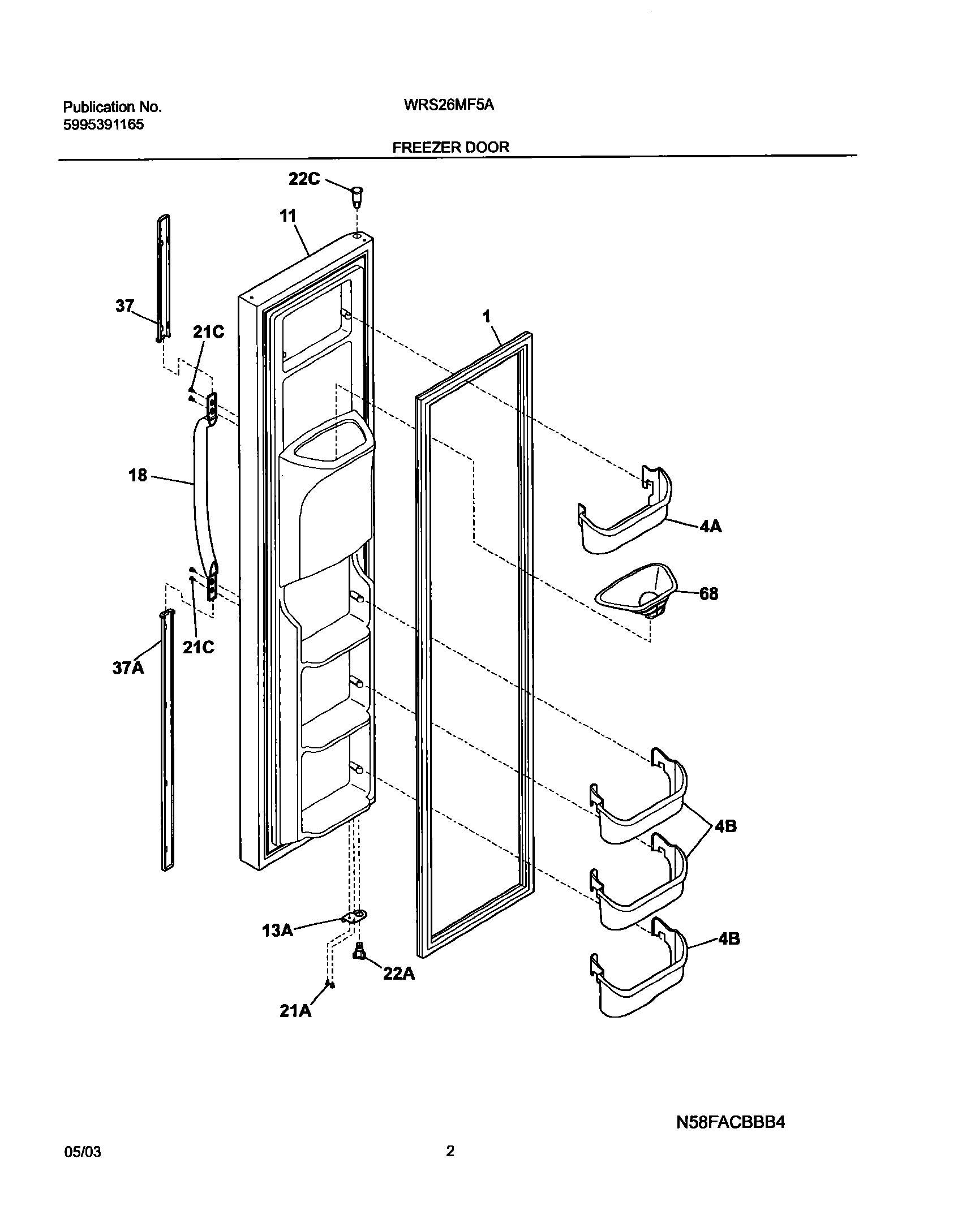 03 - FREEZER DOOR