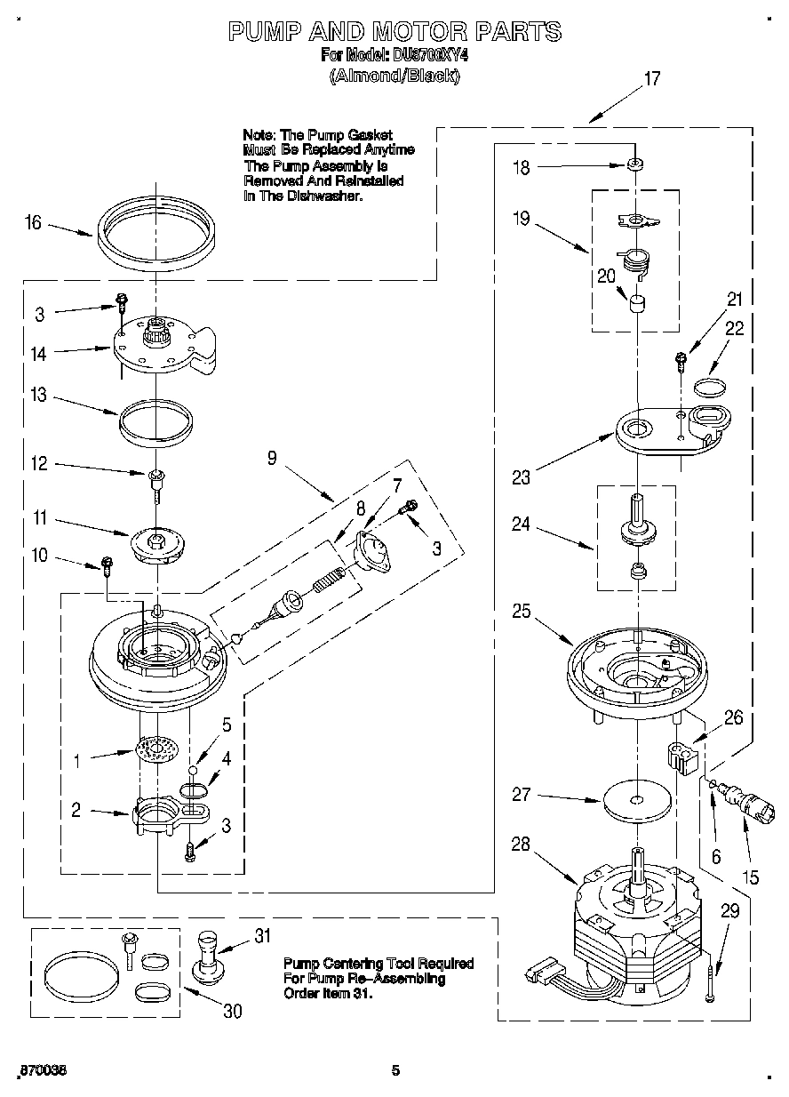 04 - PUMP AND MOTOR