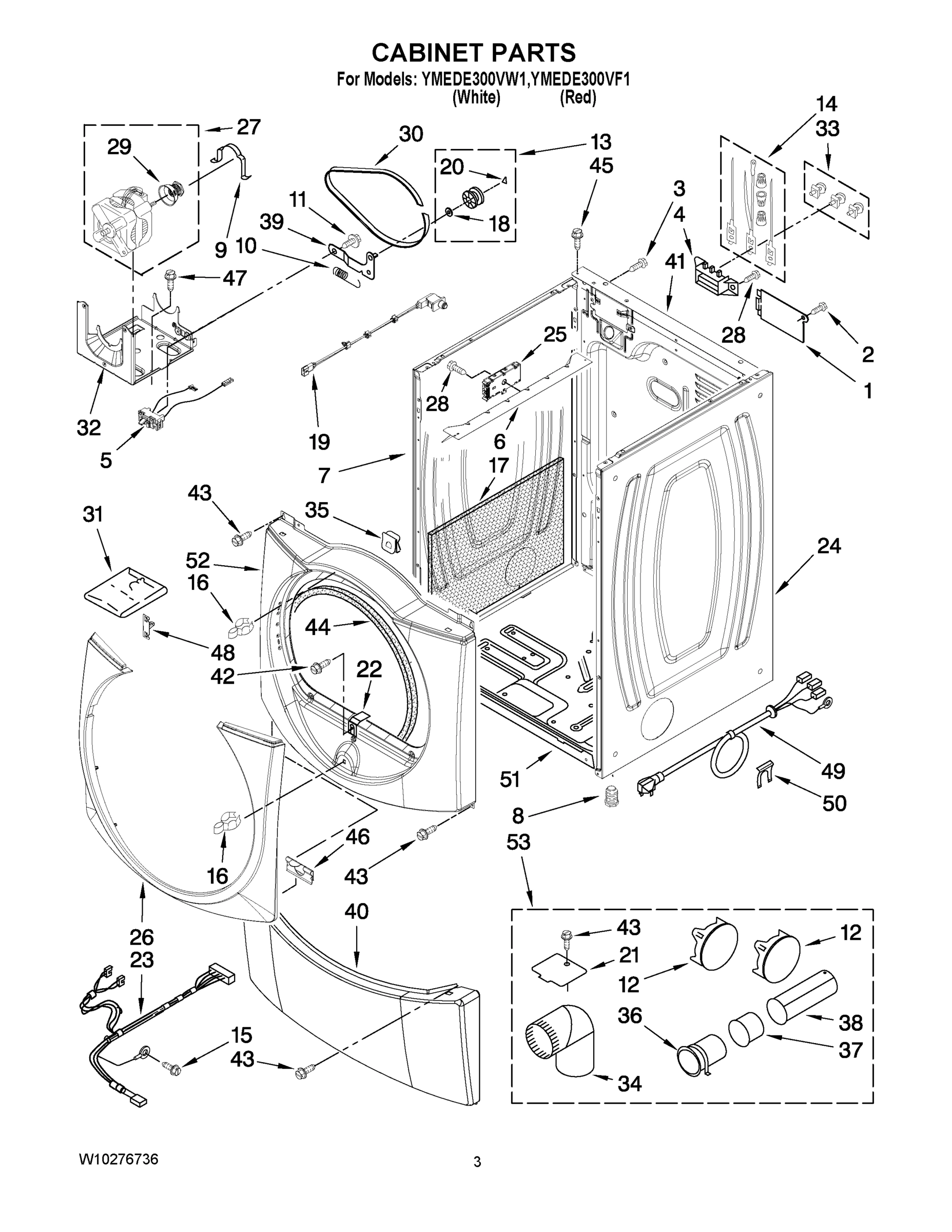02 - CABINET PARTS