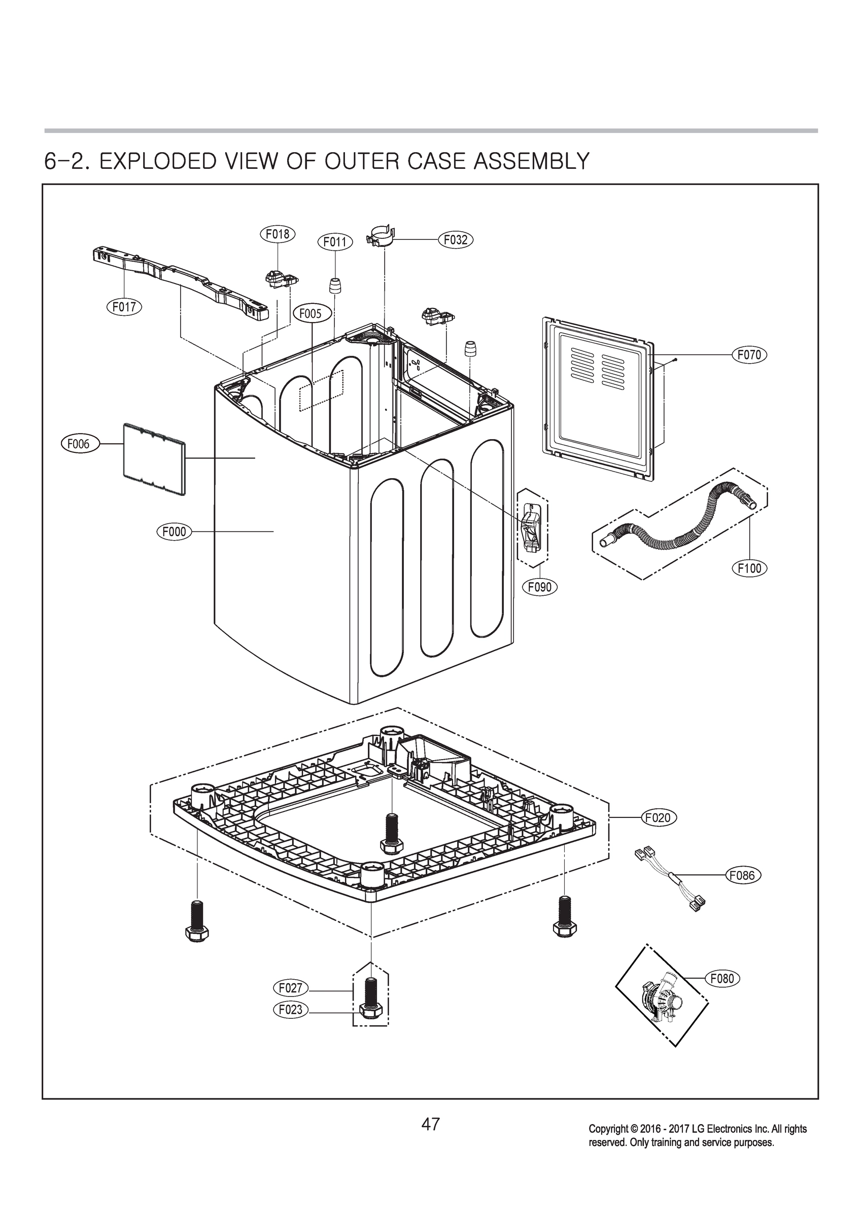 OUTER CASE ASSEMBLY