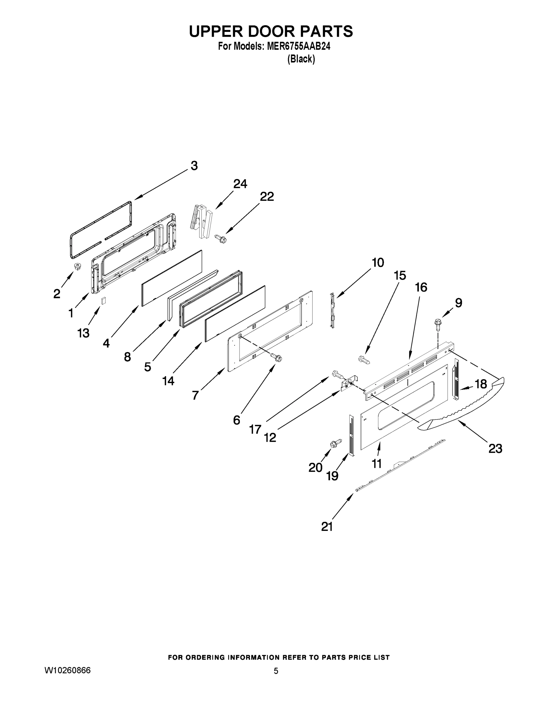 04 - UPPER DOOR PARTS