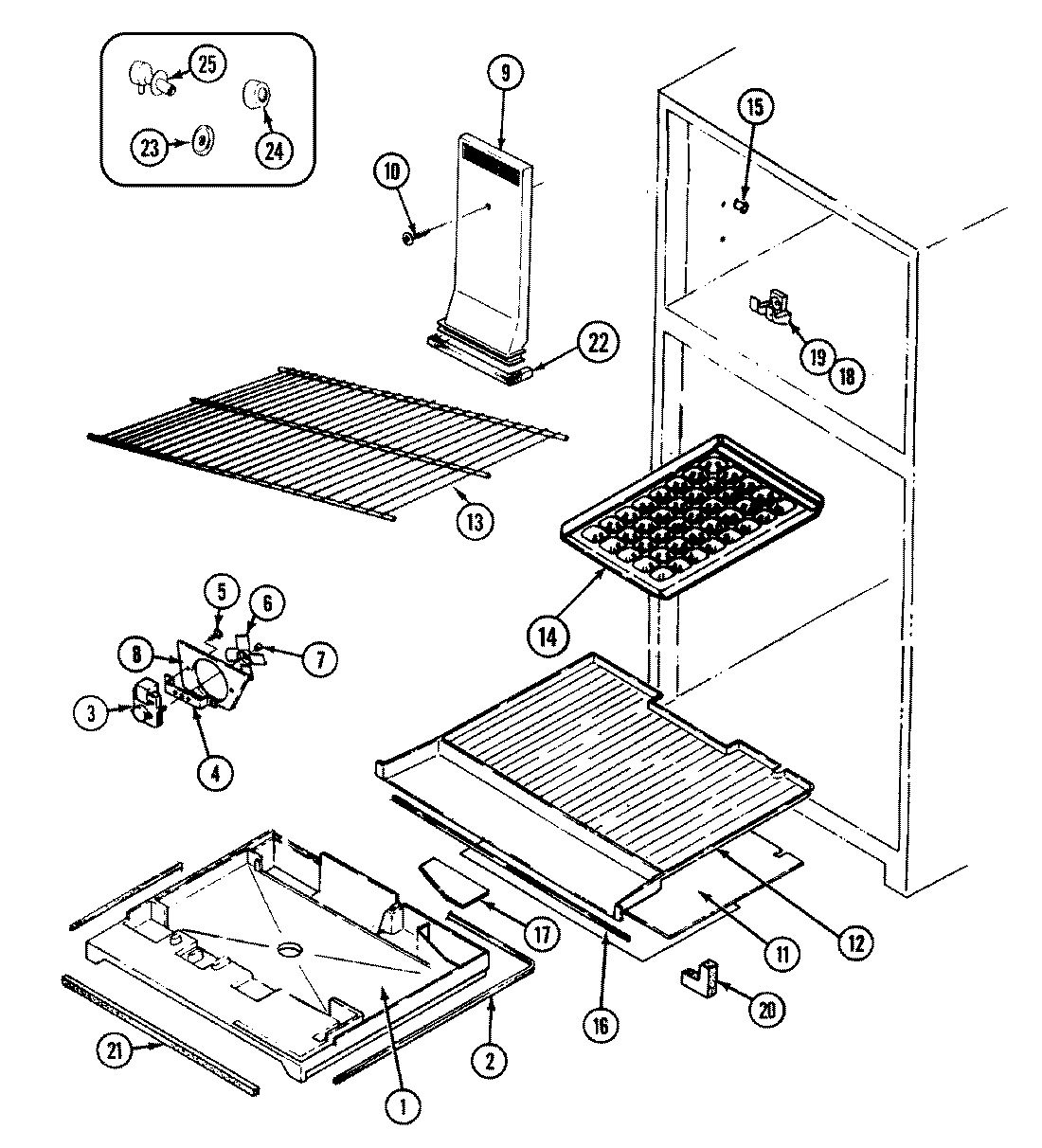 01 - FREEZER COMPARTMENT