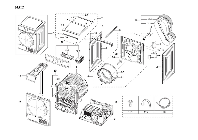 Main Unit Parts
