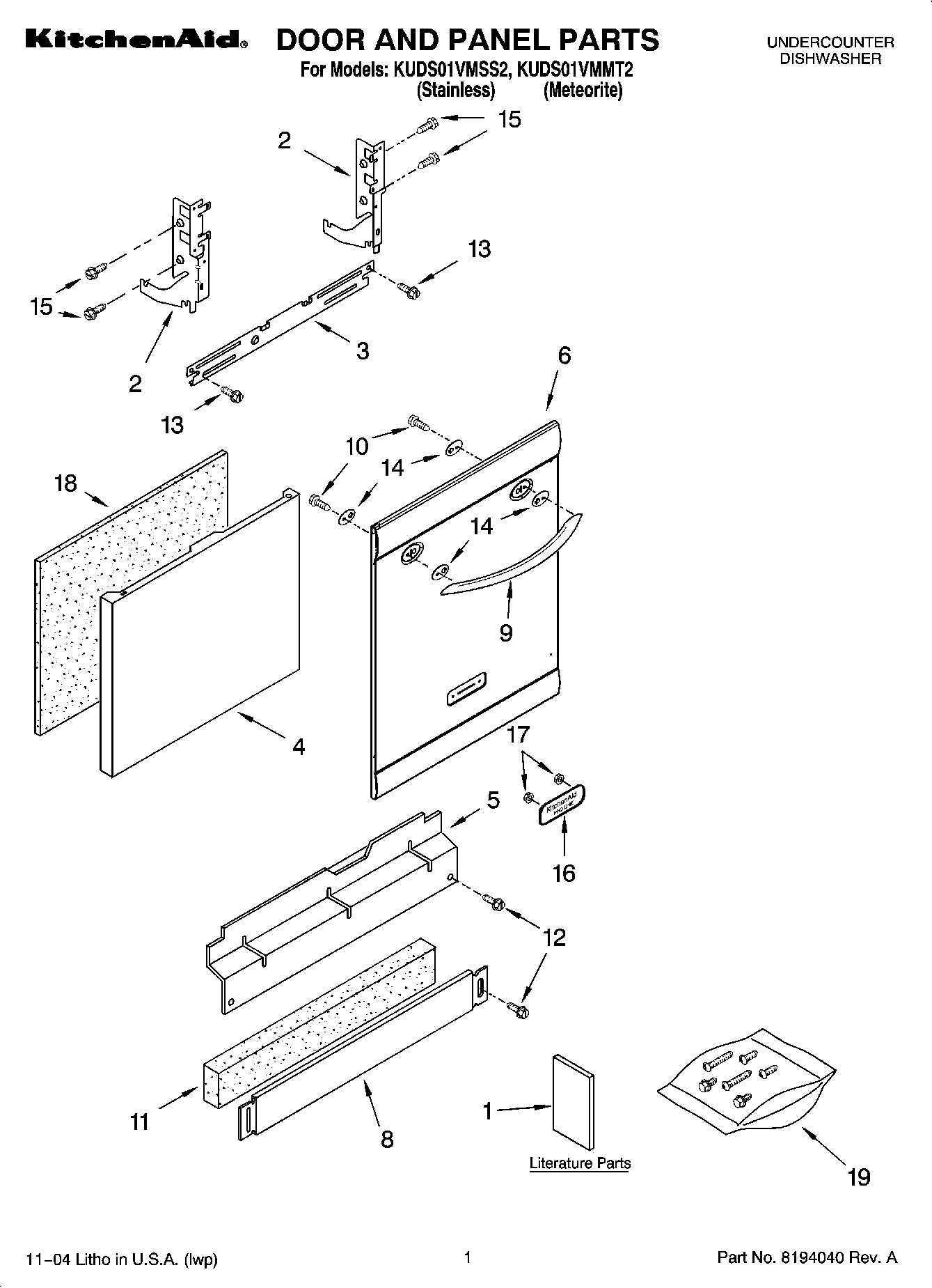 01 - DOOR AND PANEL PARTS