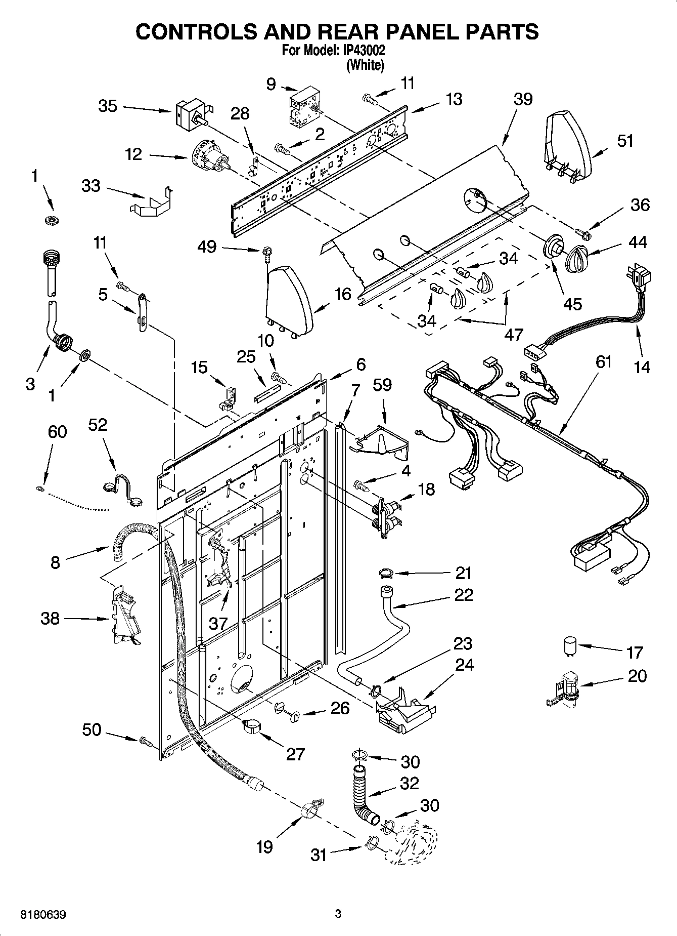 02 - CONTROLS AND REAR PANEL PARTS