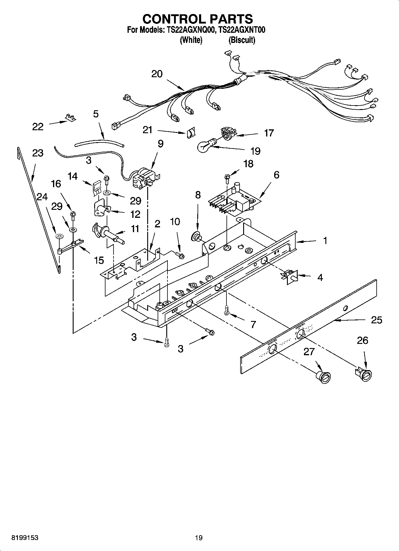 12 - CONTROL PARTS, OPTIONAL PARTS