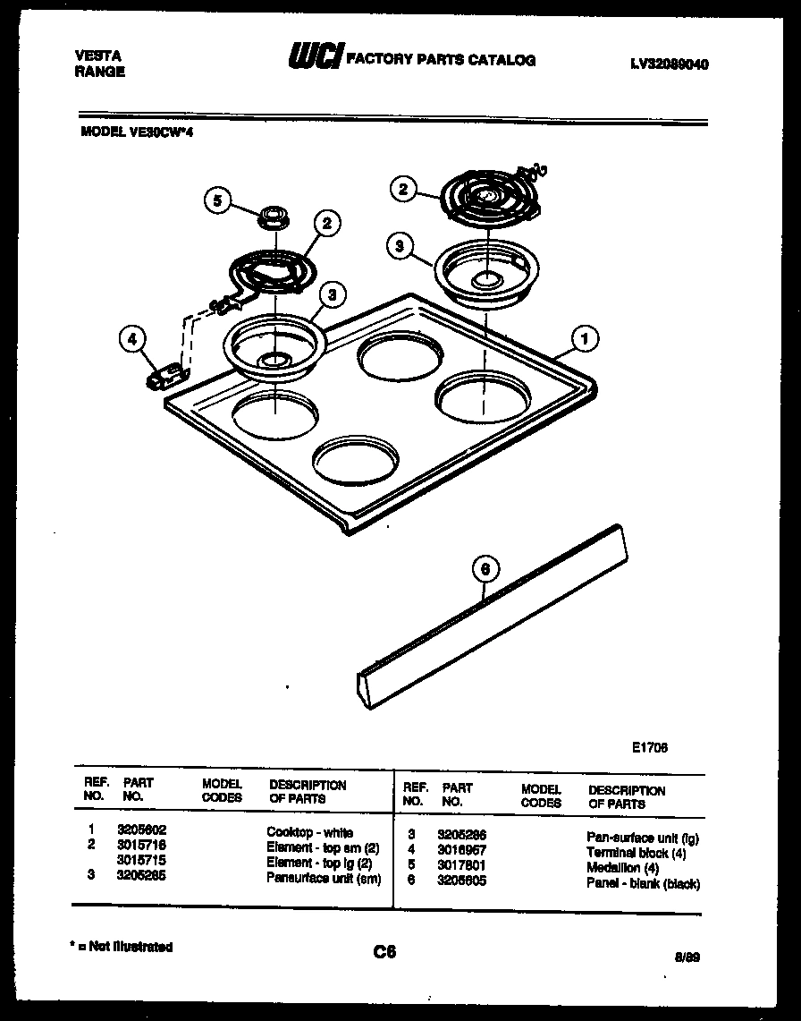 05 - COOKTOP PARTS