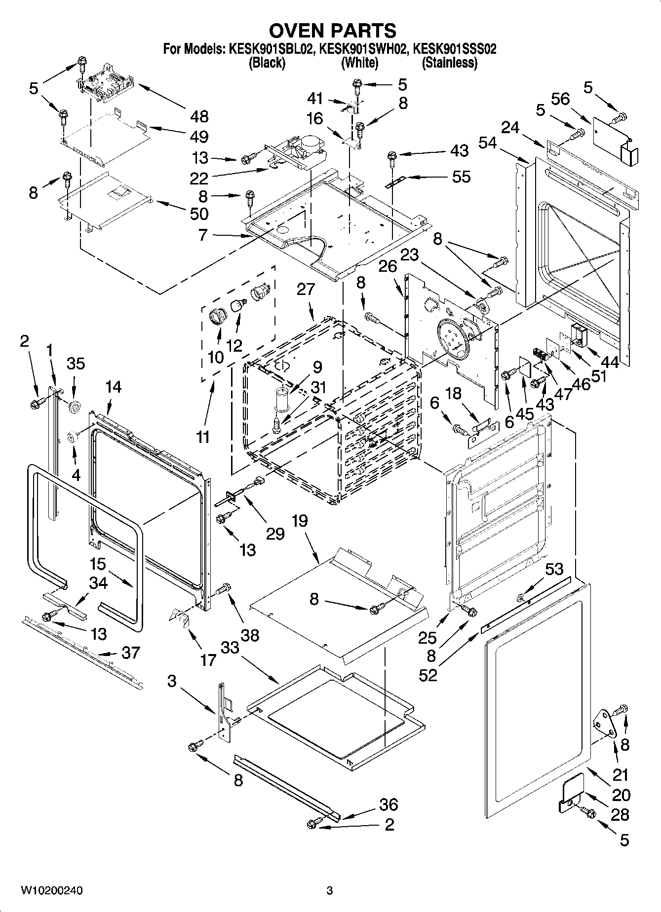 02 - OVEN PARTS