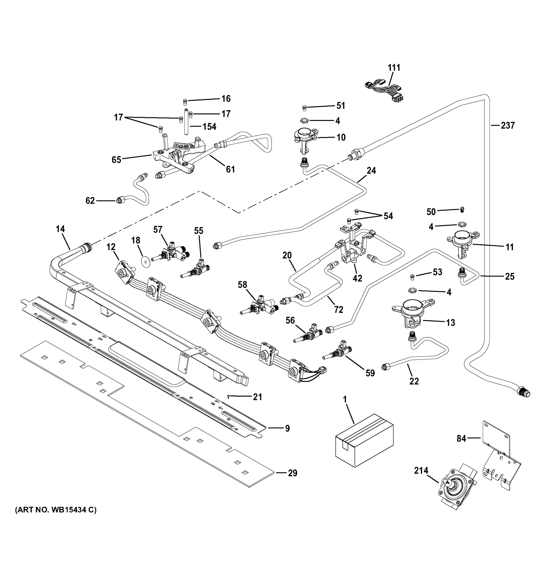 GAS & BURNER PARTS