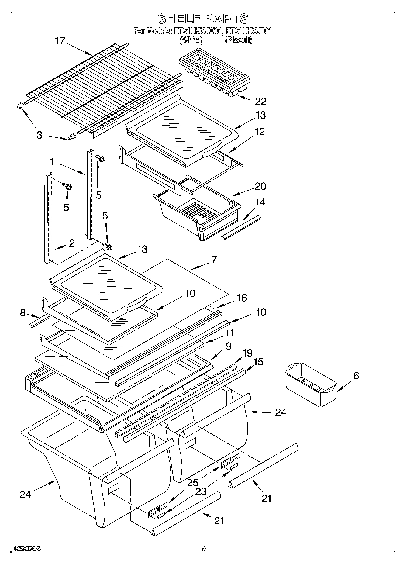05 - SHELF, OPTIONAL