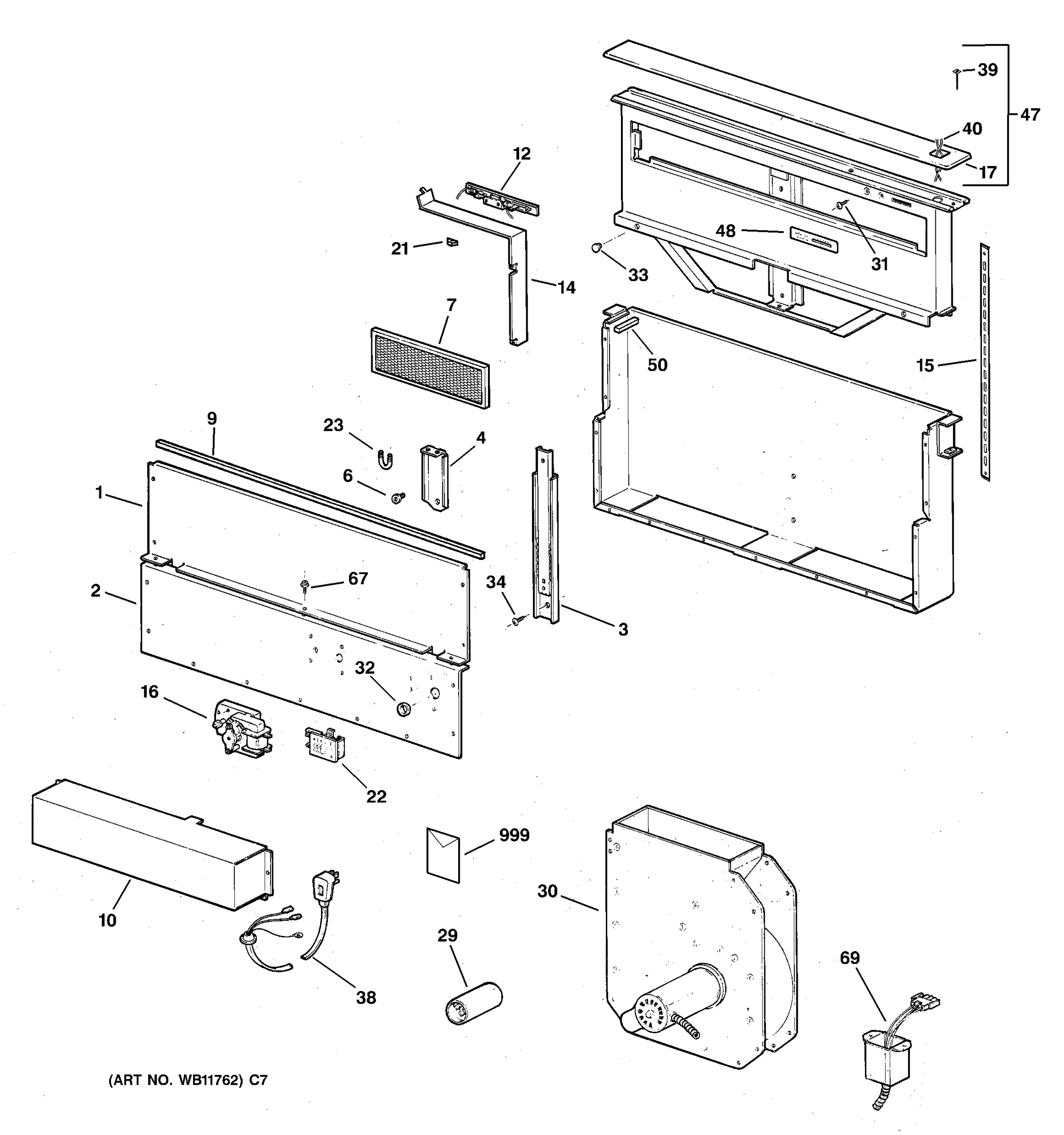 HOOD PARTS