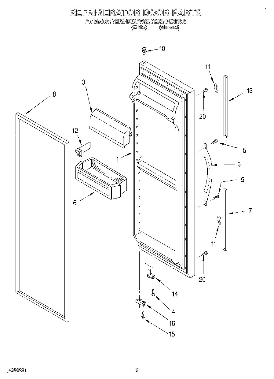 06 - REFRIGERATOR DOOR