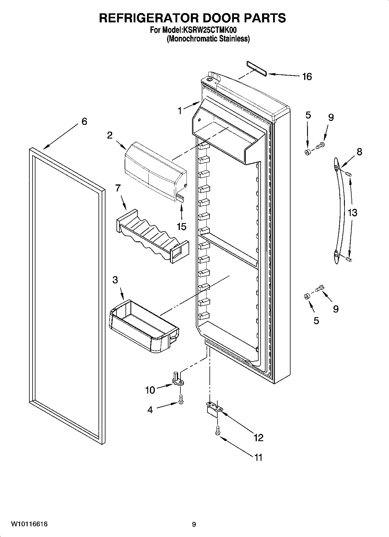 06 - REFRIGERATOR DOOR PARTS