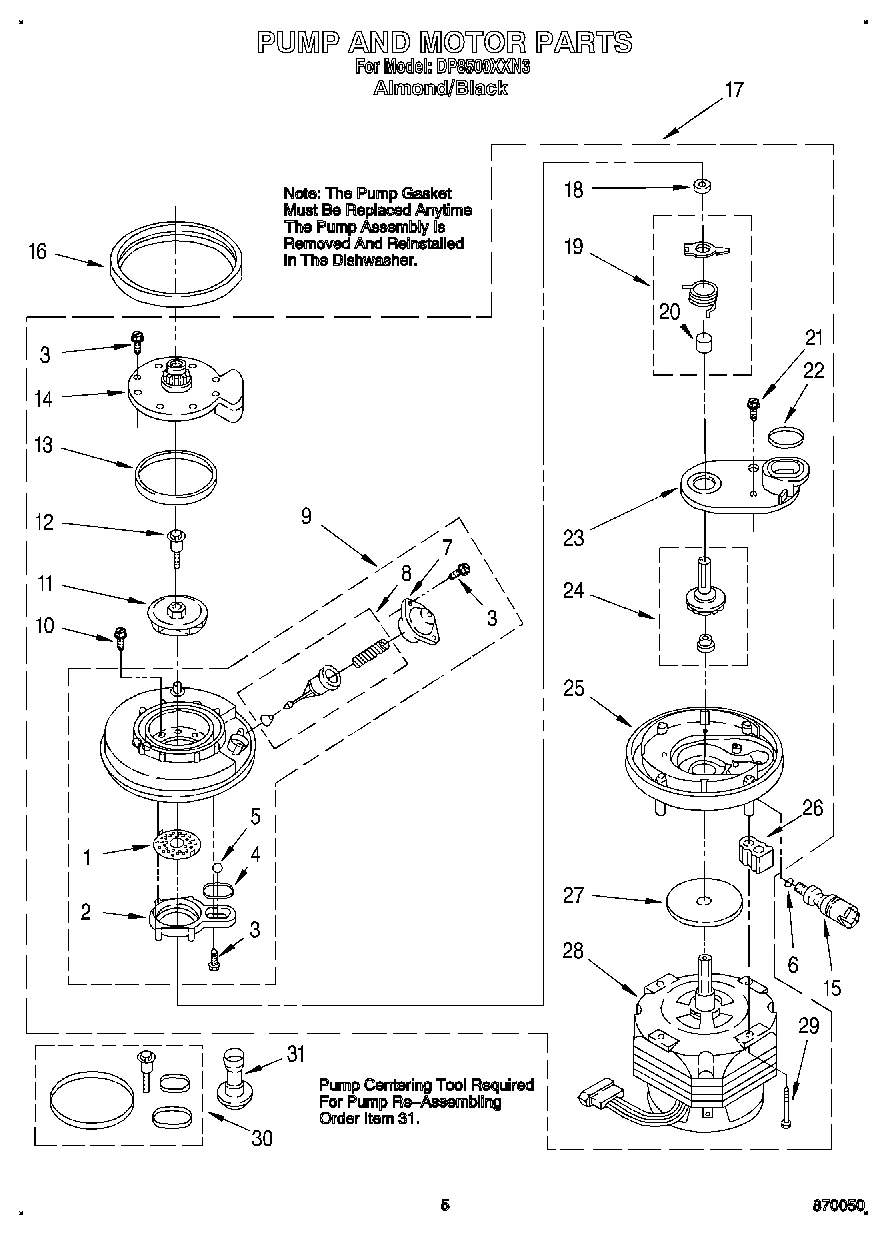 04 - PUMP AND MOTOR