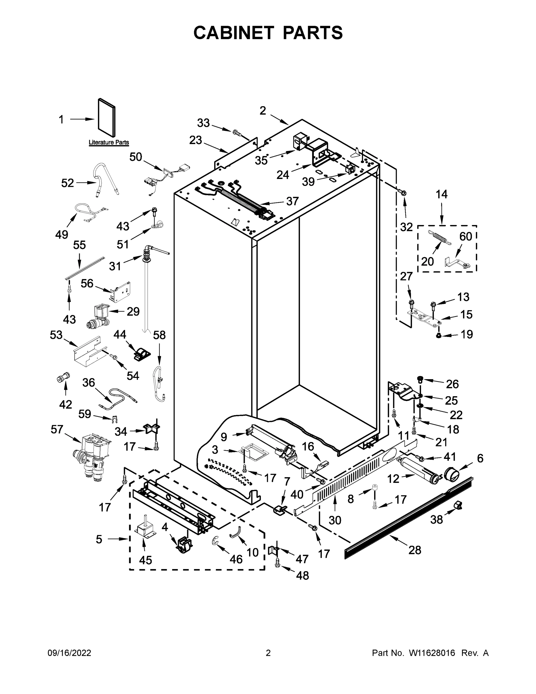 02 - CABINET PARTS