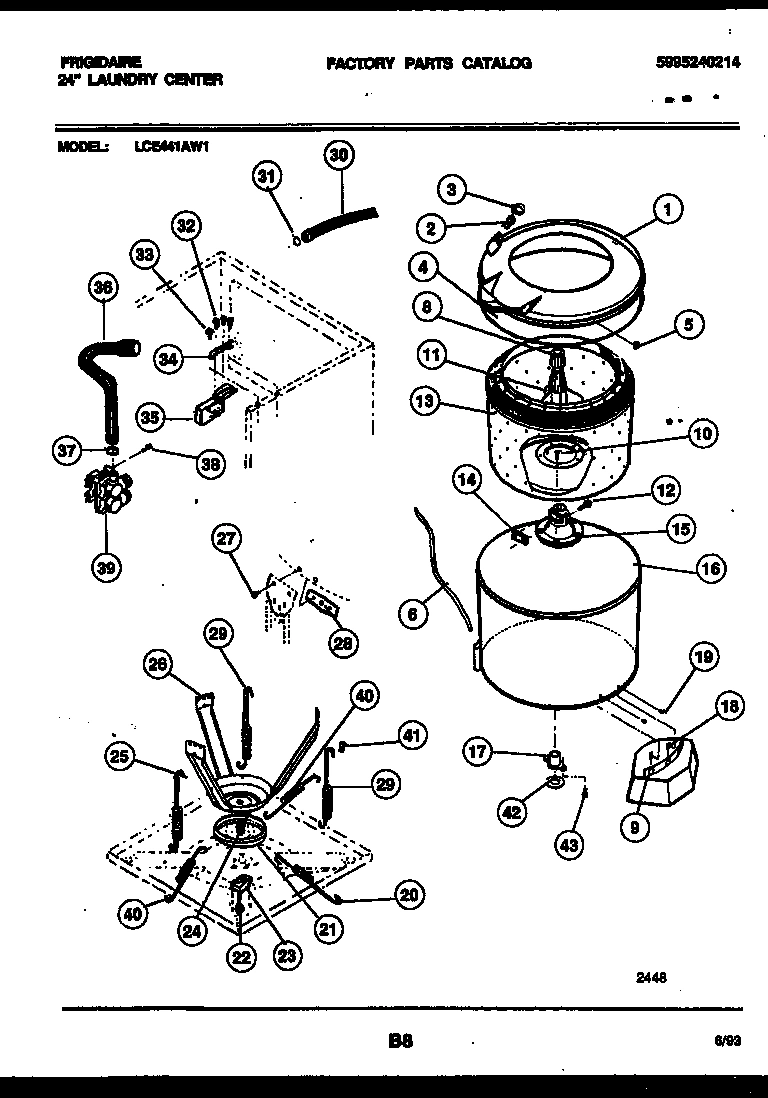 05 - TUBS, WATER VALVE AND LID SWITCH