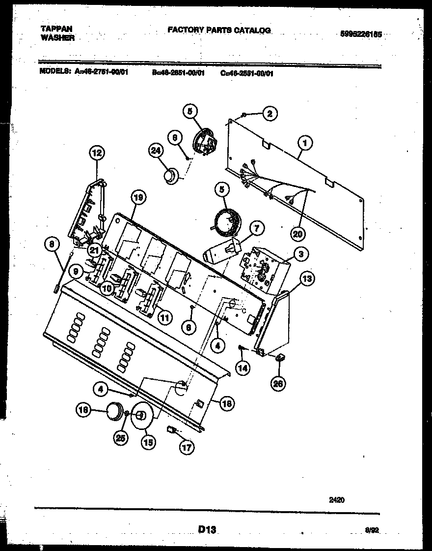 05 - CONSOLE AND CONTROL PARTS