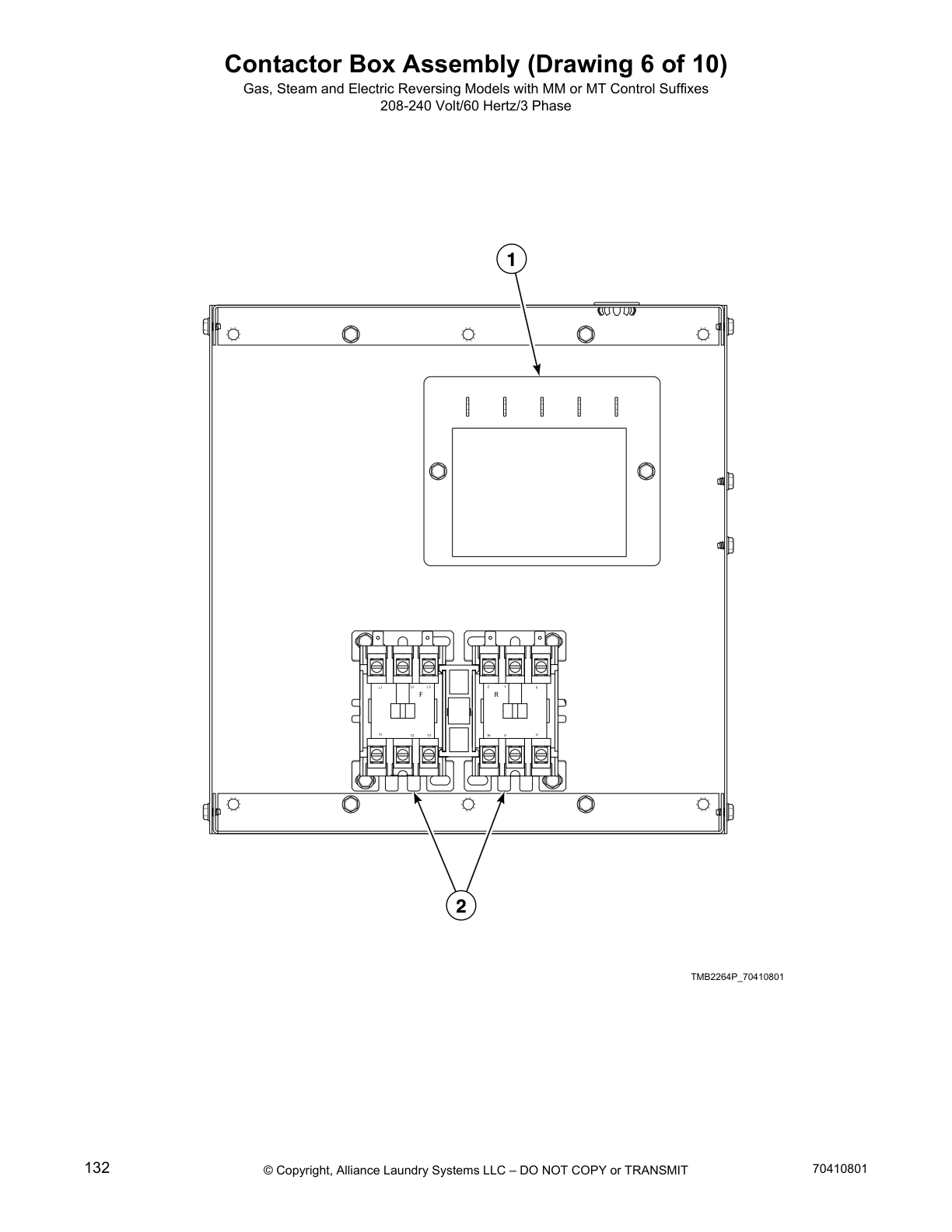 Contactor Box Assembly (Drawing 6 of 10)
