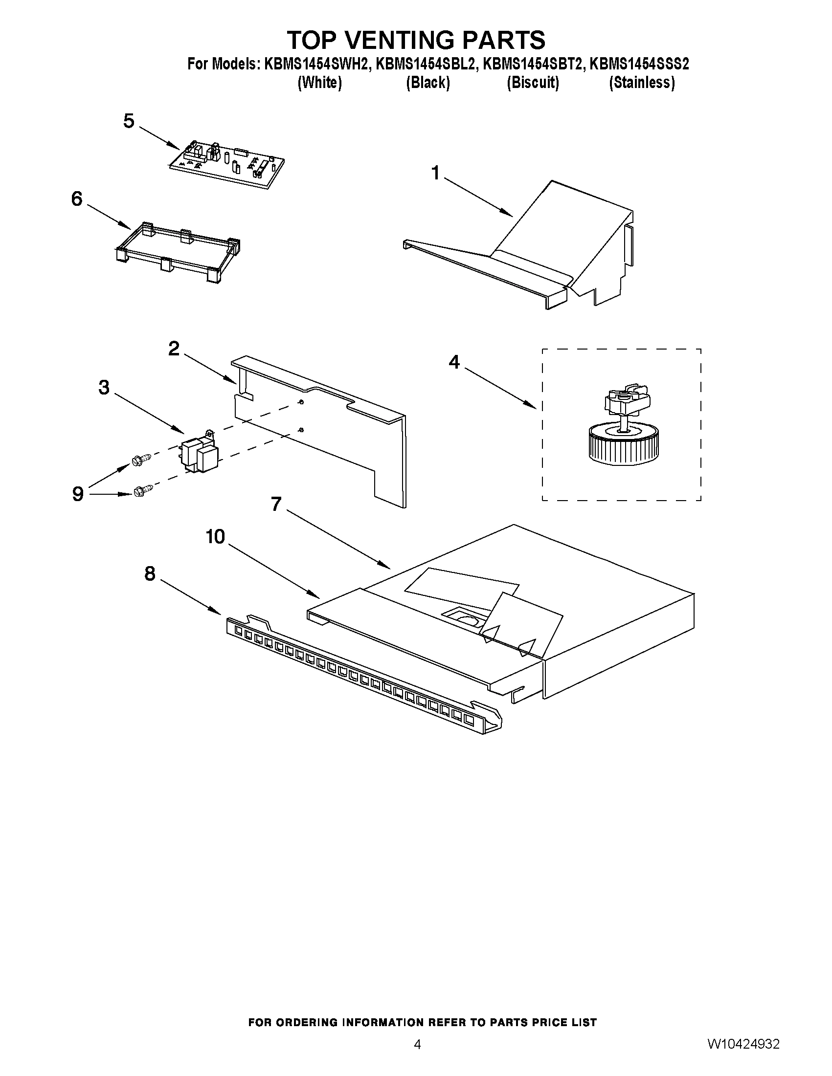 04 - TOP VENTING PARTS