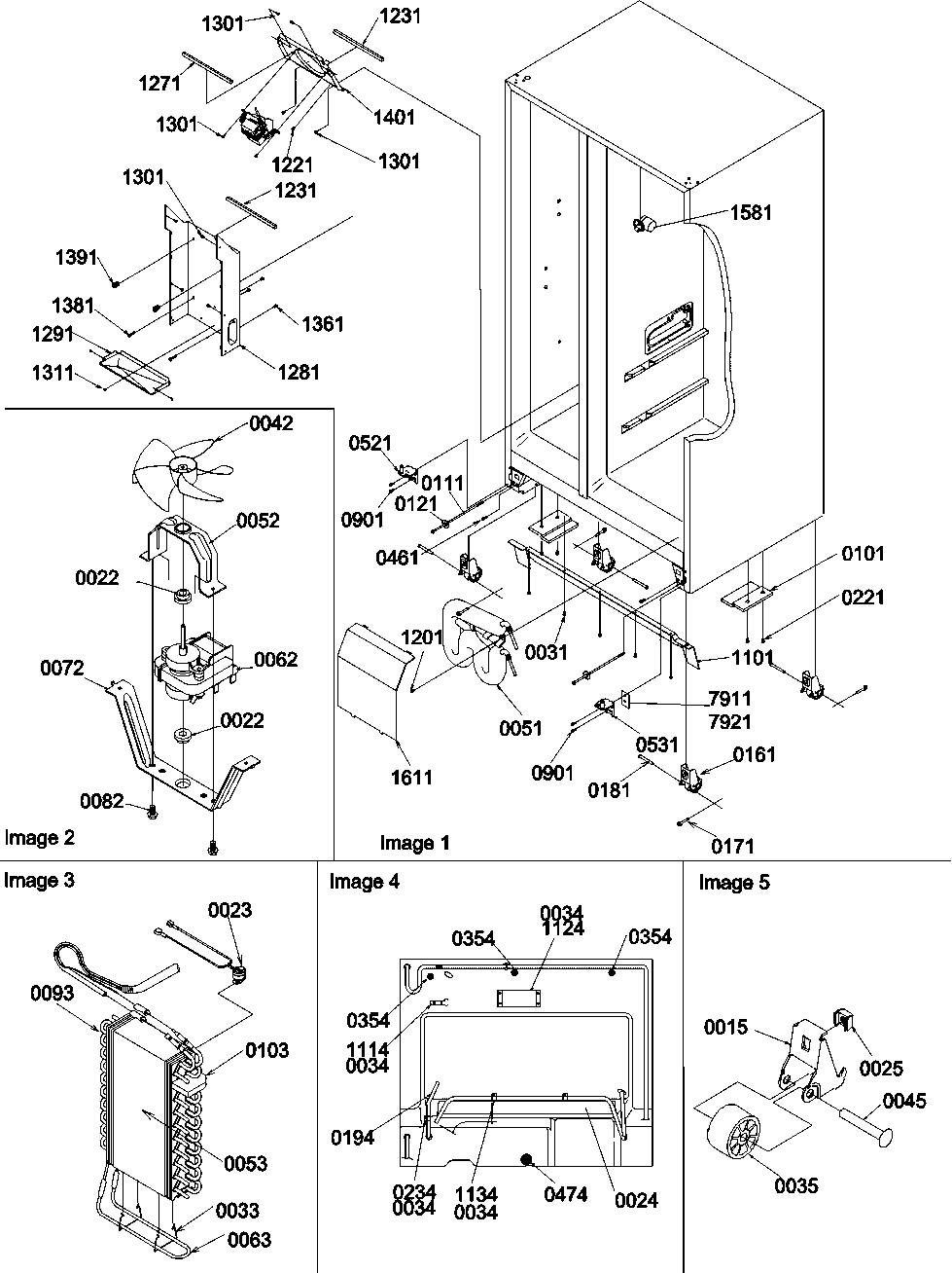 04 - Drain Systems, Rollers, and Evap Assy
