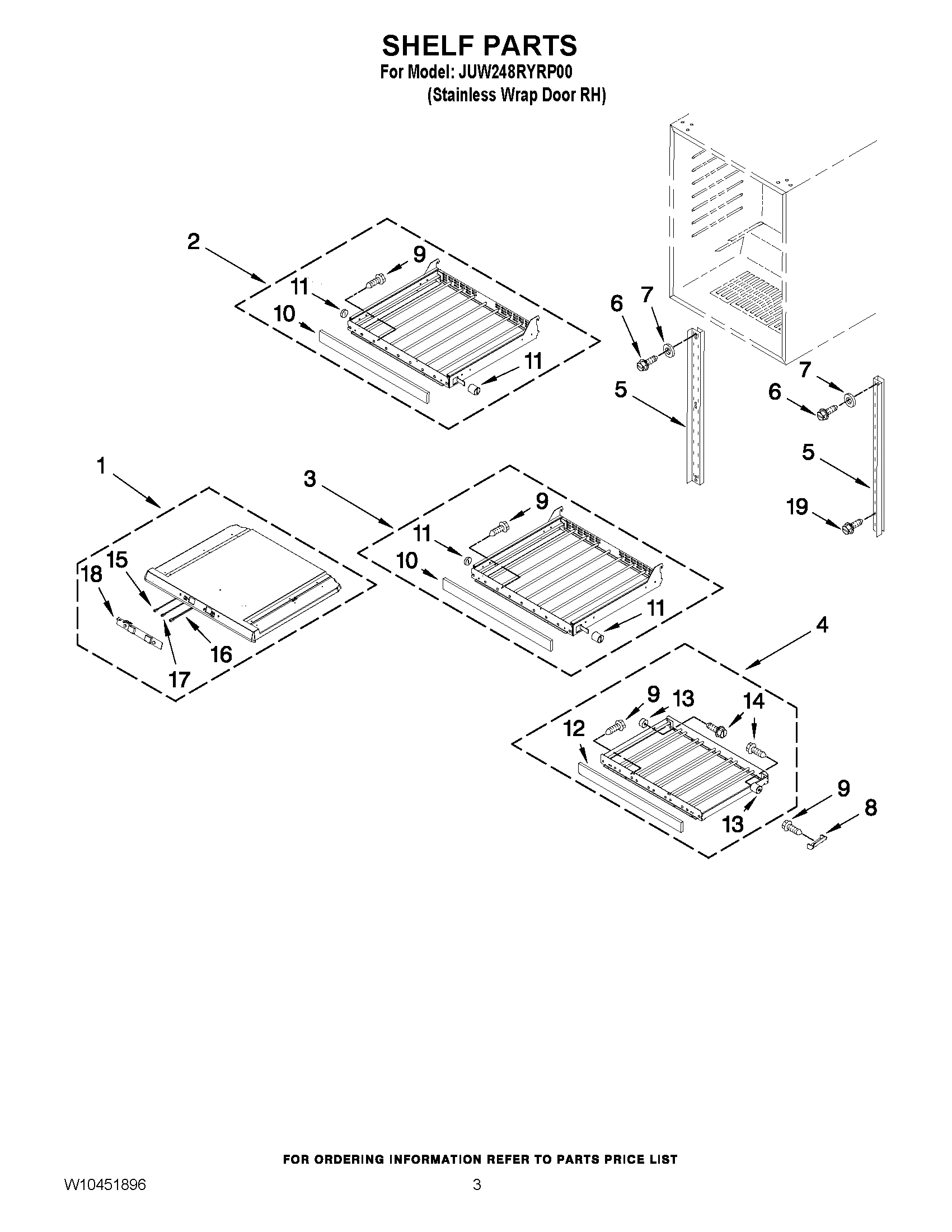 02 - SHELF PARTS