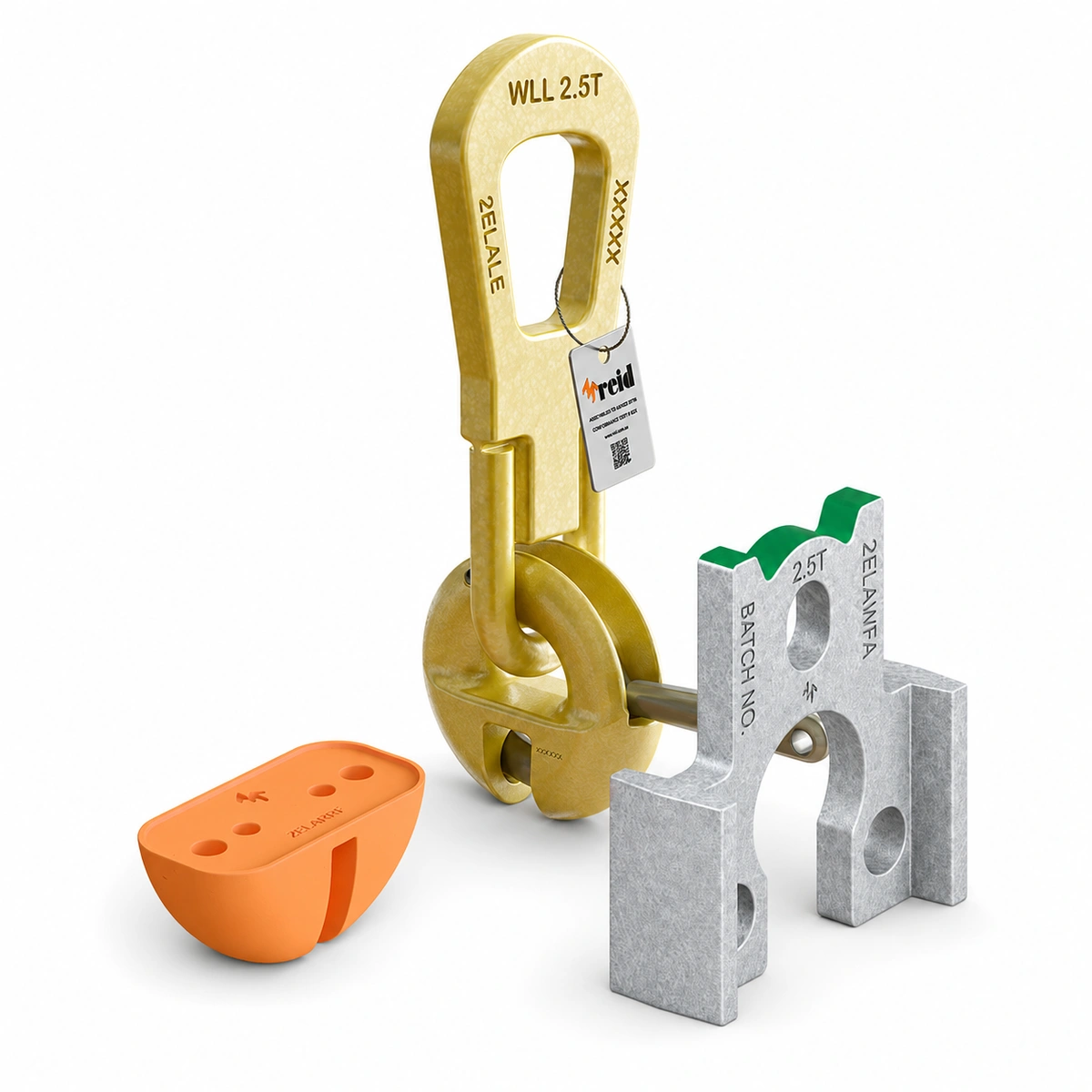2.5t Edge Lift Anchor with feet lifting system