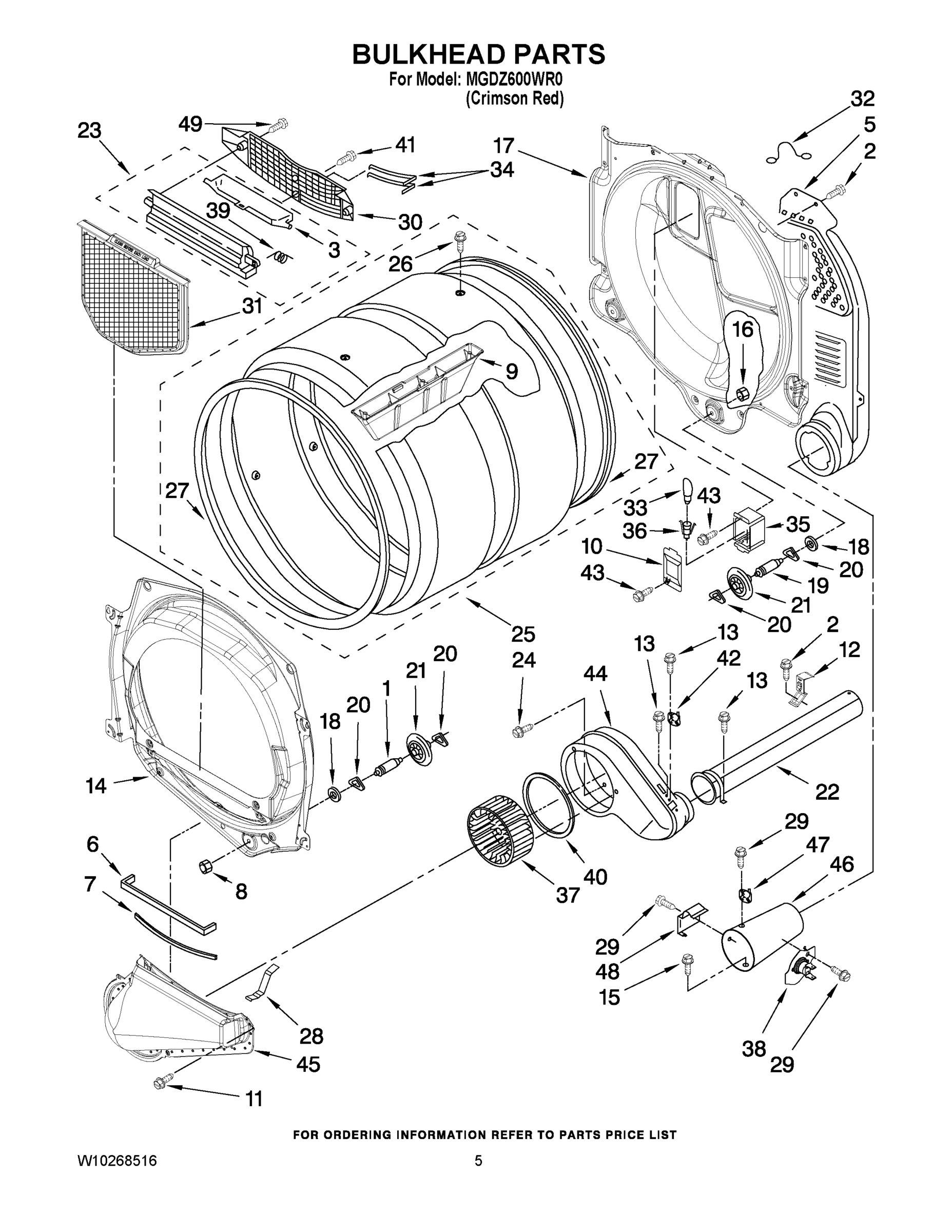 03 - BULKHEAD PARTS