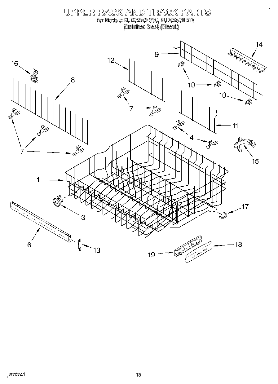 10 - UPPER RACK AND TRACK