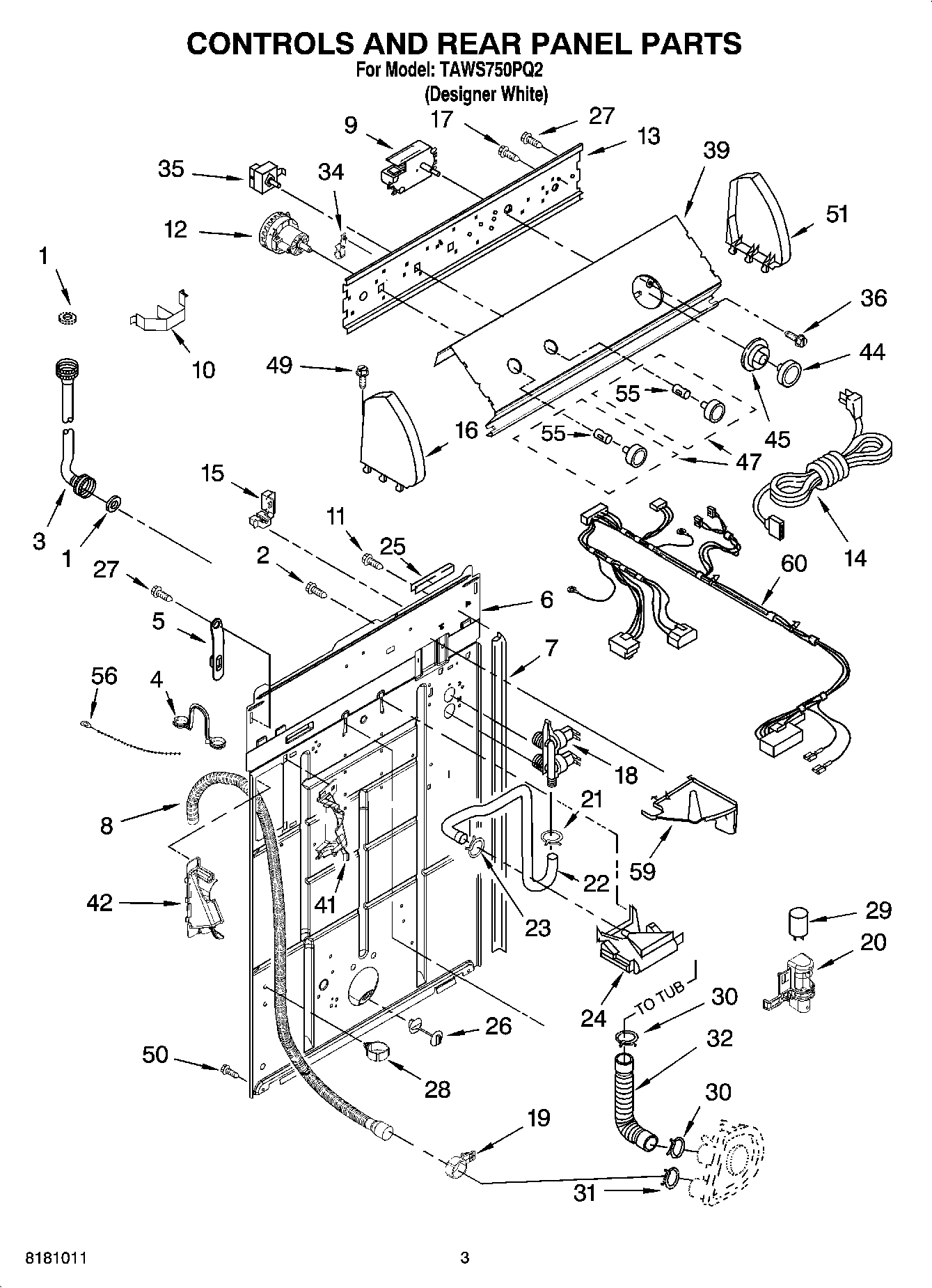02 - CONTROLS AND REAR PANEL PARTS