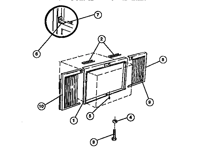 07 - WINDOW MOUNTING PARTS