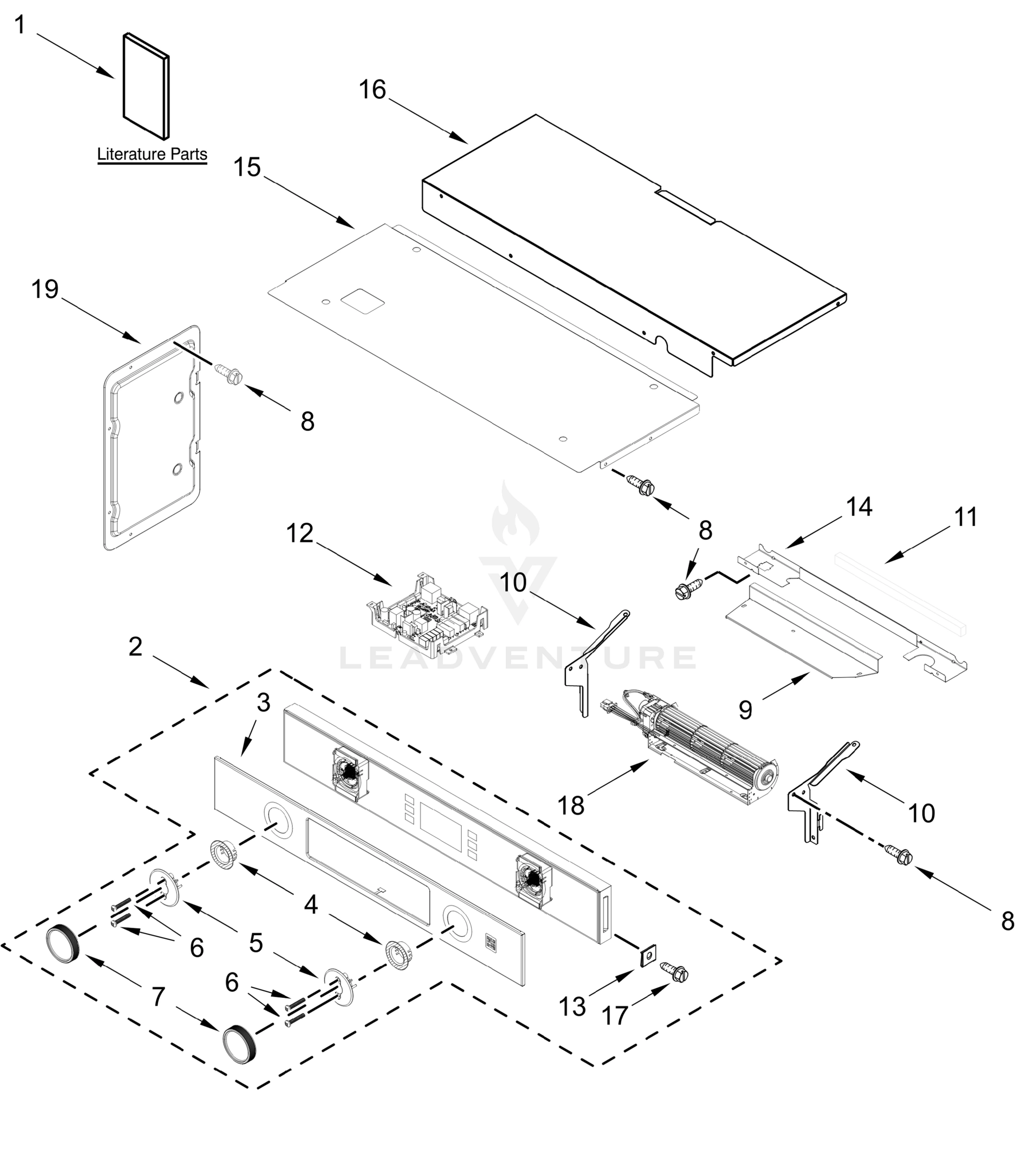 CONTROL PANEL PARTS