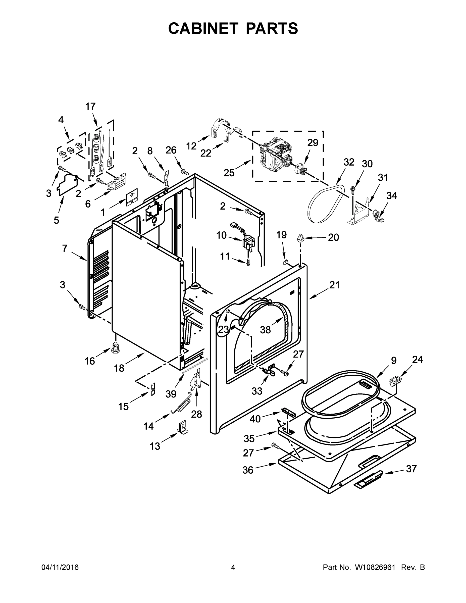 03 - CABINET PARTS