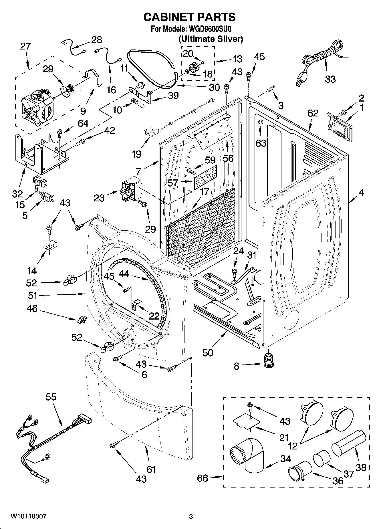 02 - CABINET PARTS