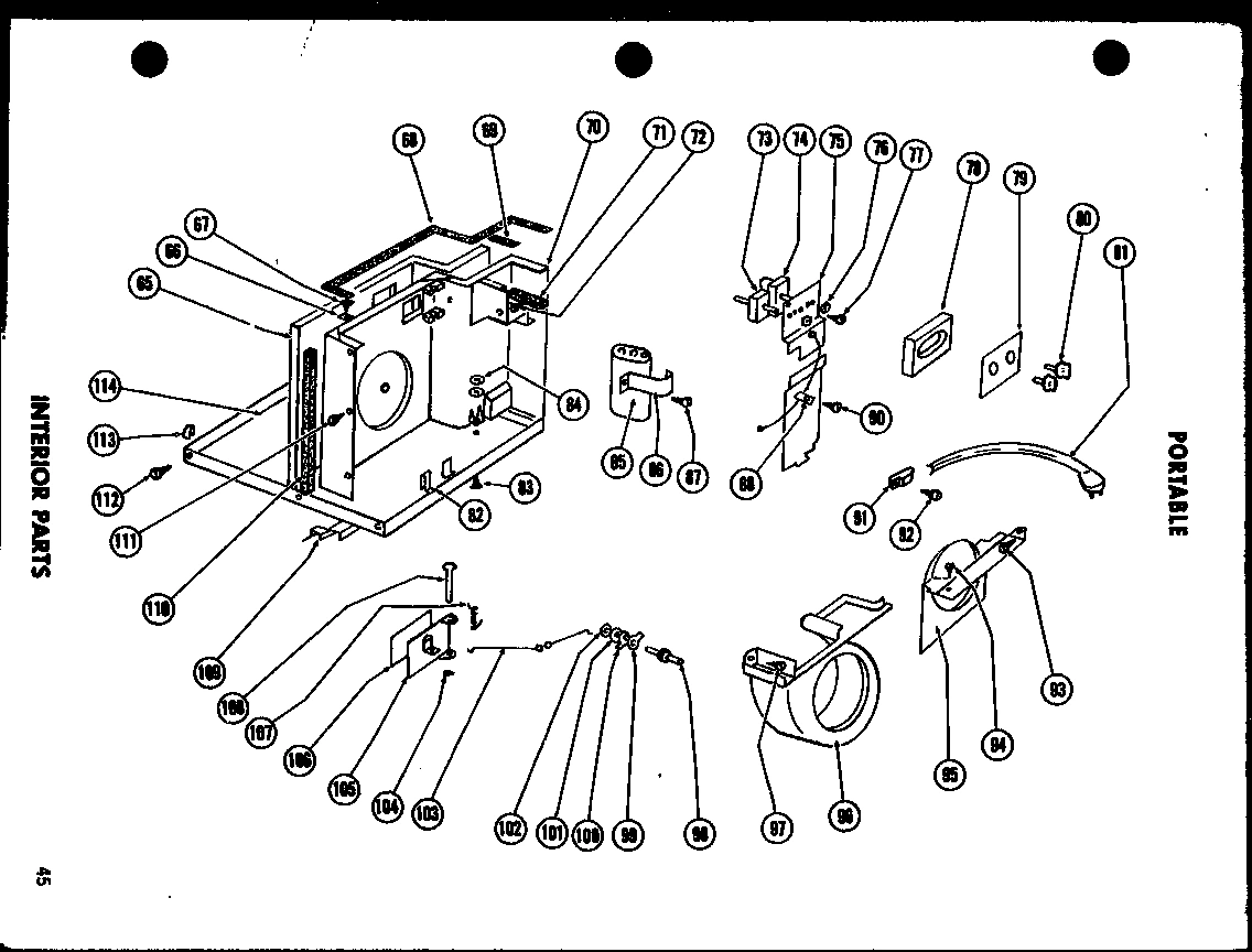 02 - PORTABLE INTERIOR PARTS