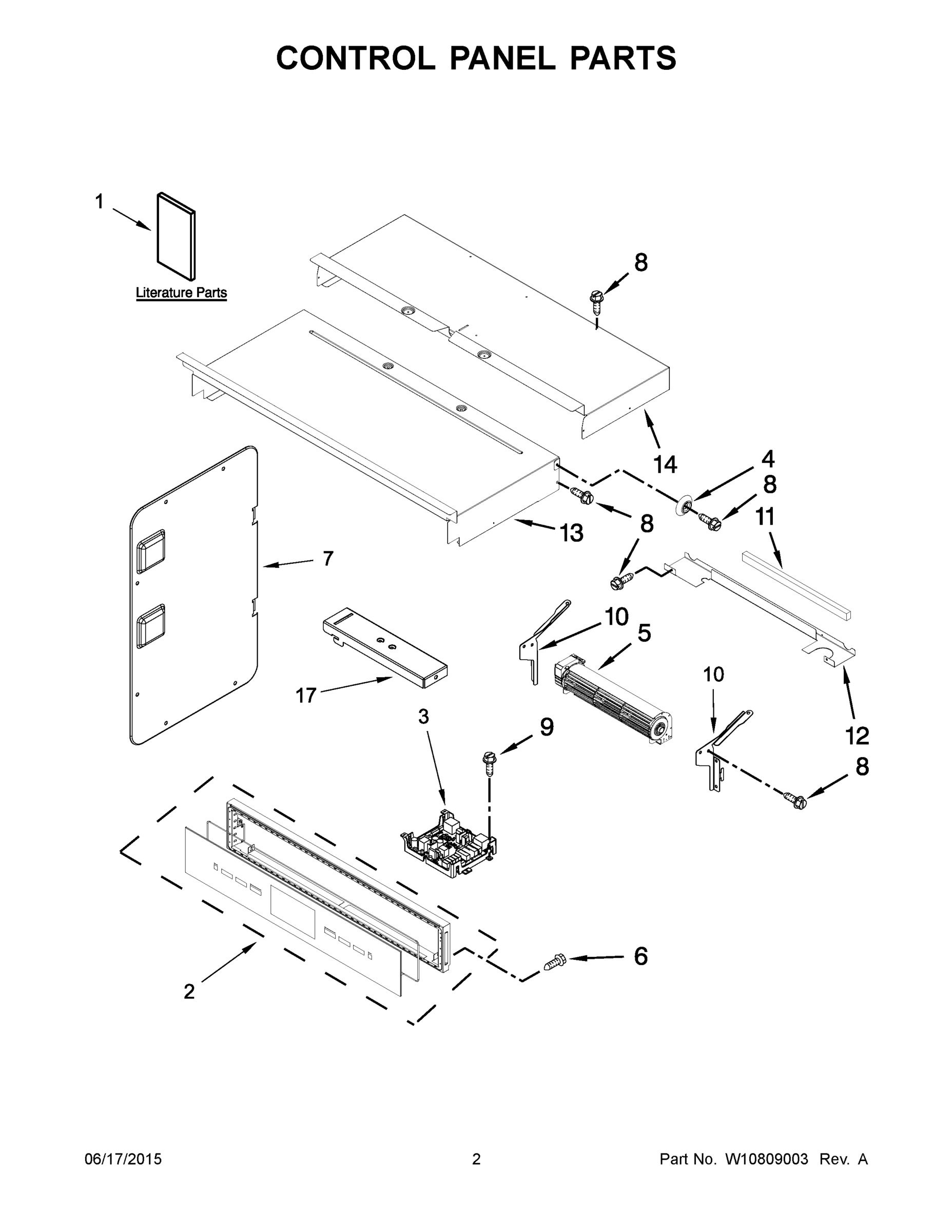 02 - CONTROL PANEL PARTS