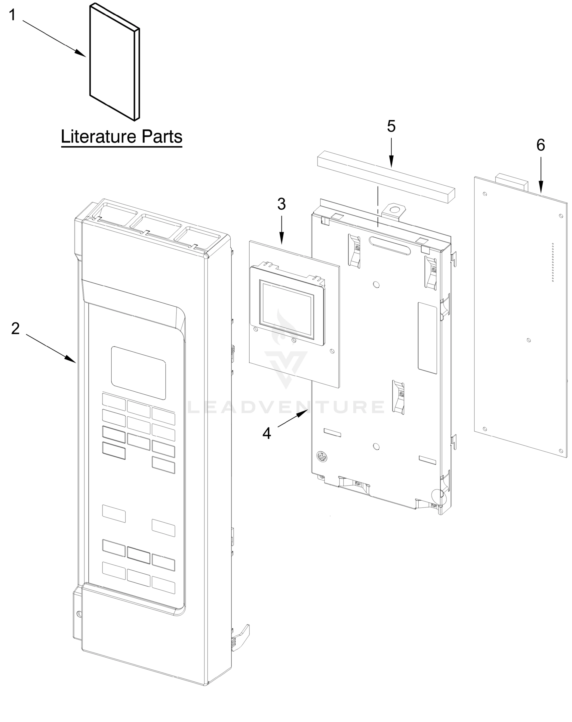 CONTROL PANEL PARTS