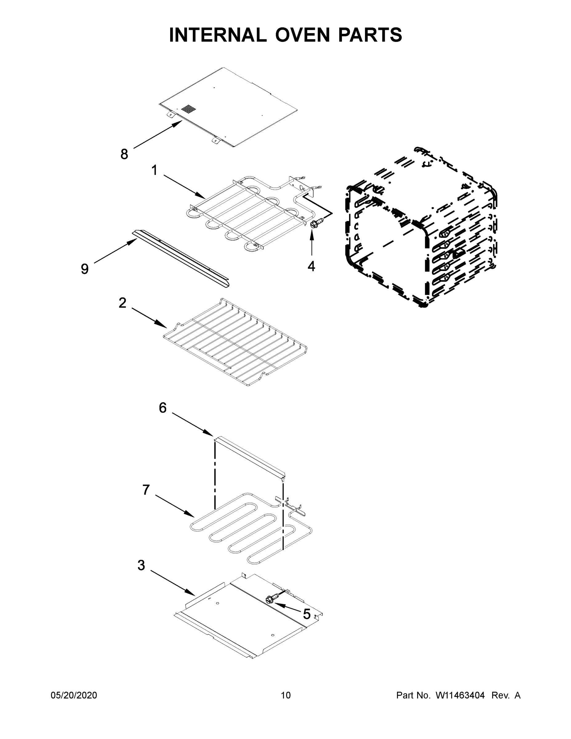06 - INTERNAL OVEN PARTS