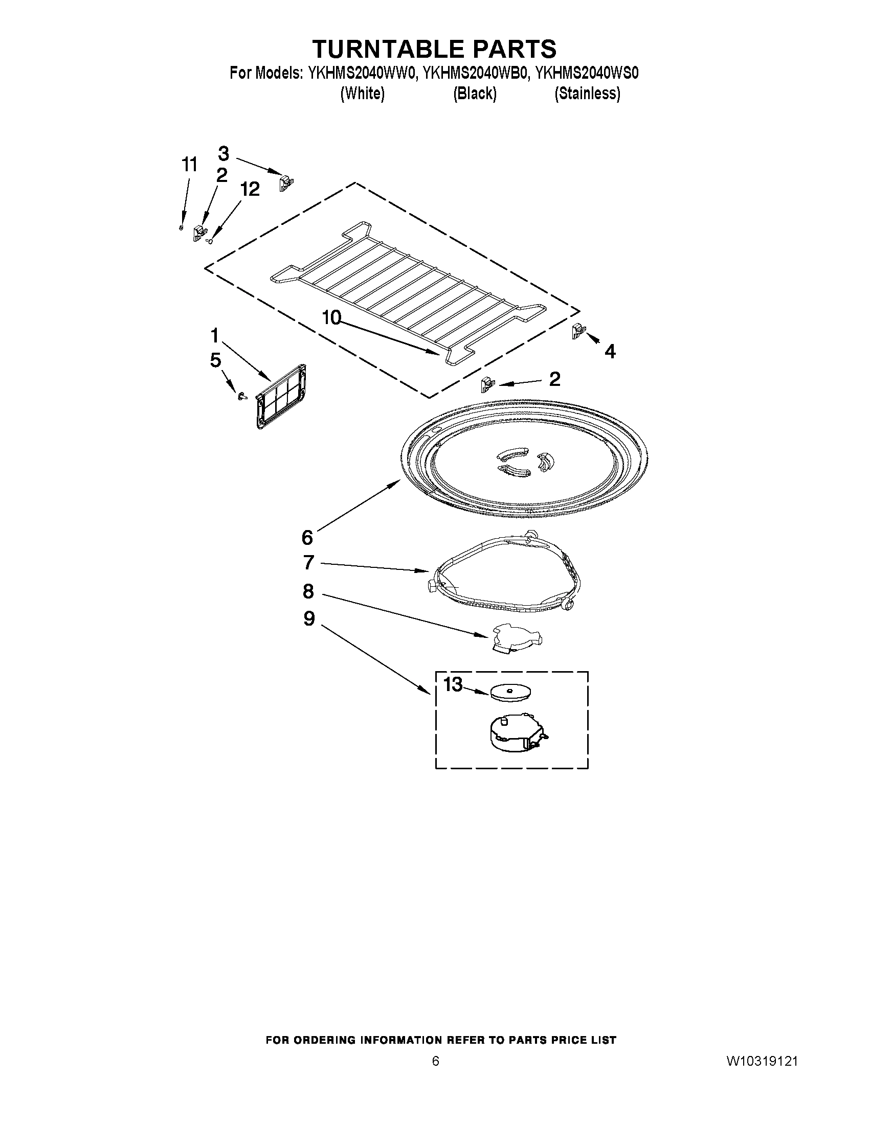 05 - TURNTABLE PARTS