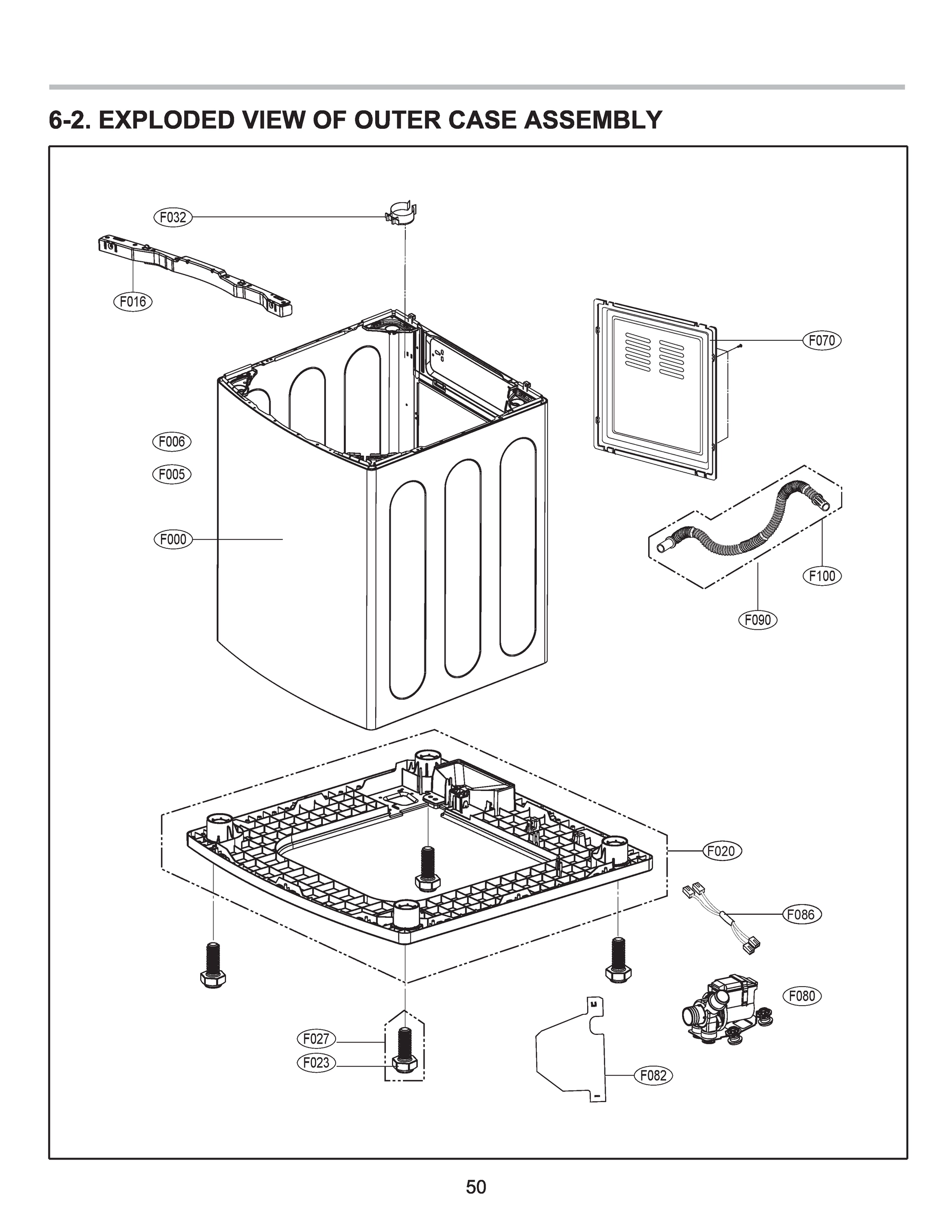 OUTER CASE ASSEMBLY