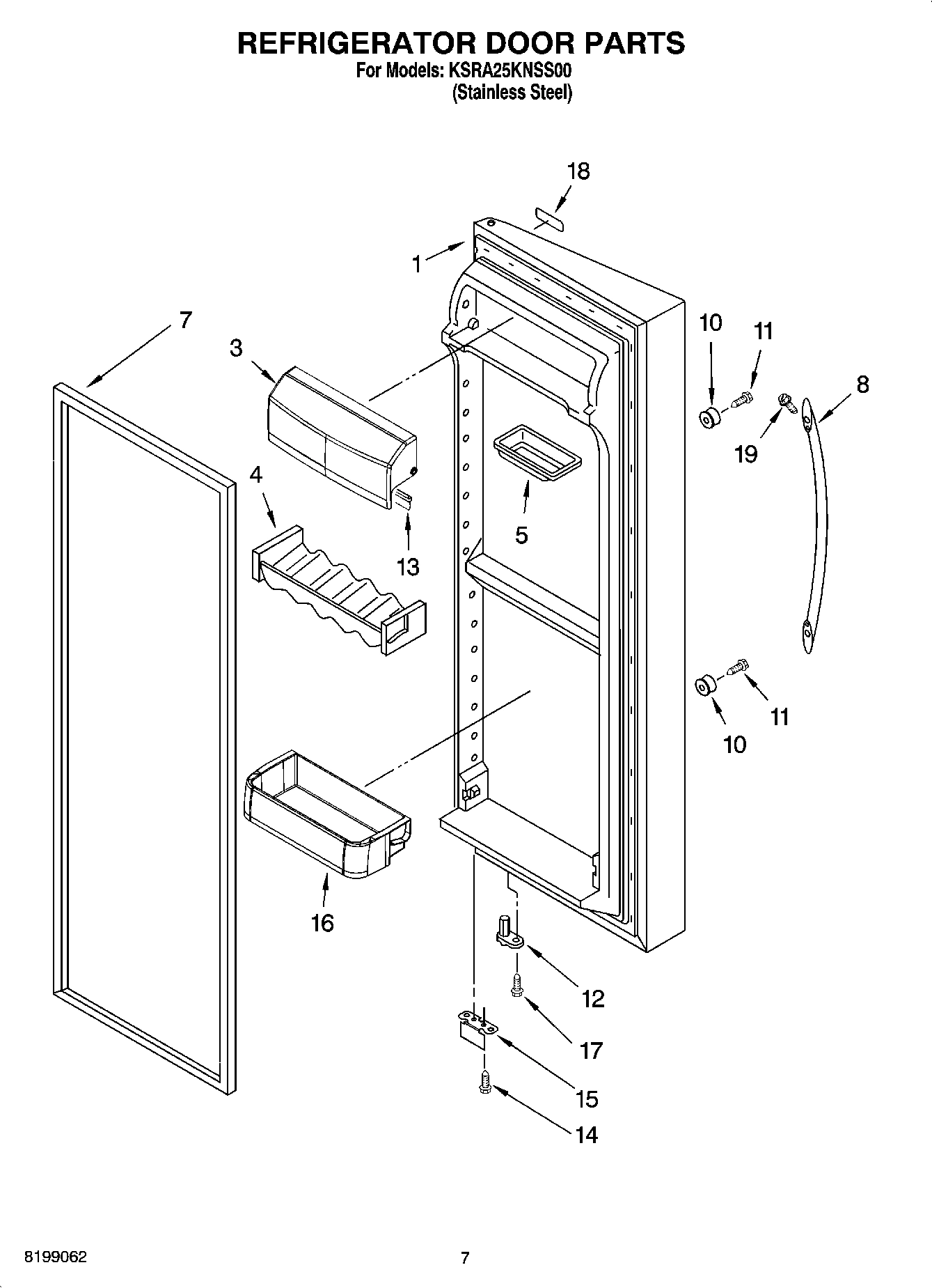 05 - REFRIGERATOR DOOR PARTS
