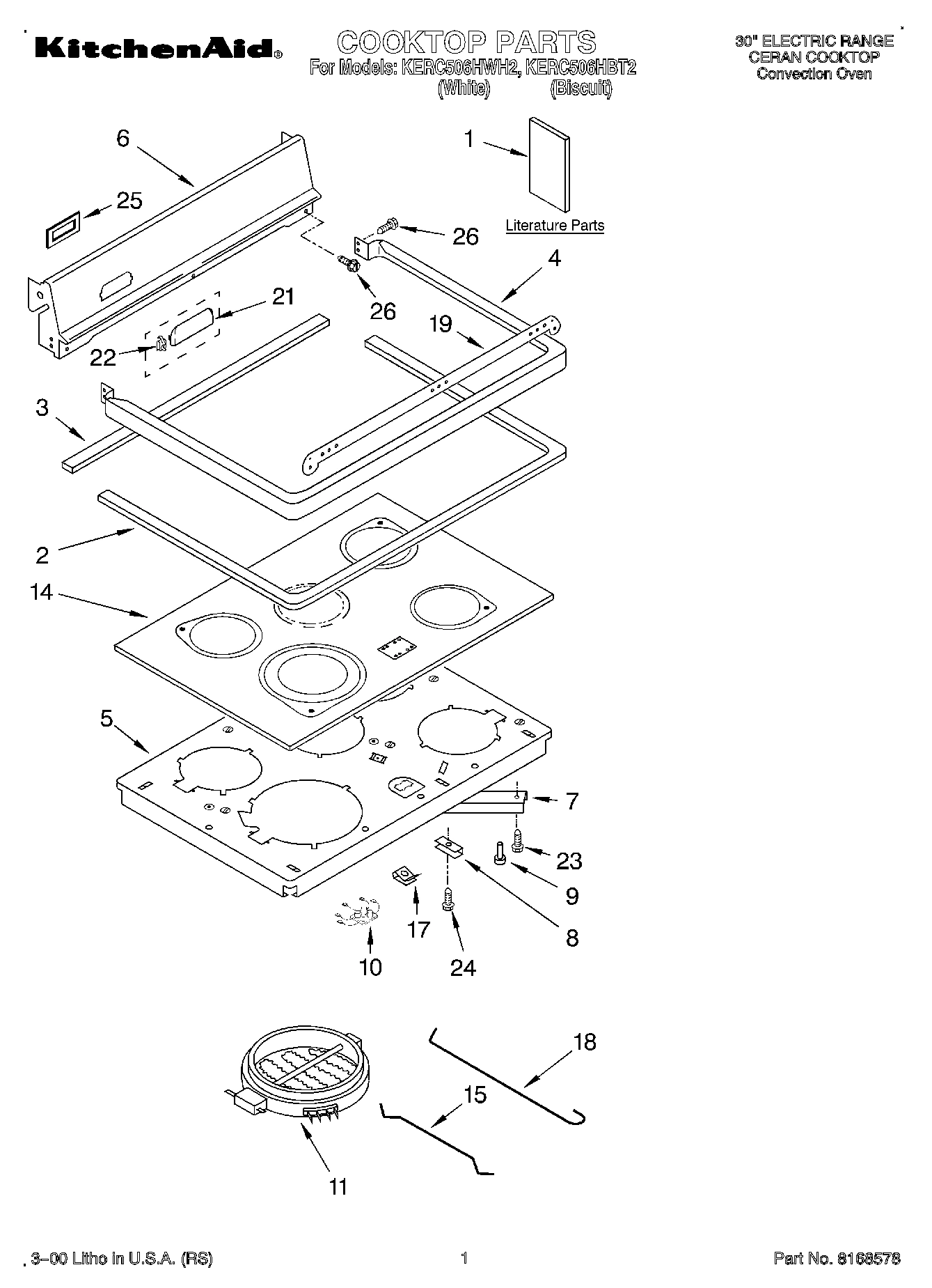 01 - COOKTOP, LITERATURE