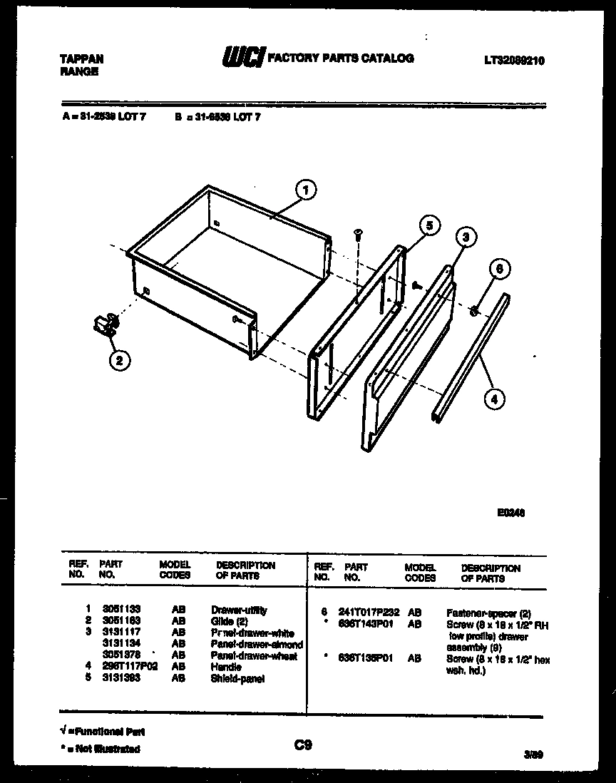 07 - DRAWER PARTS