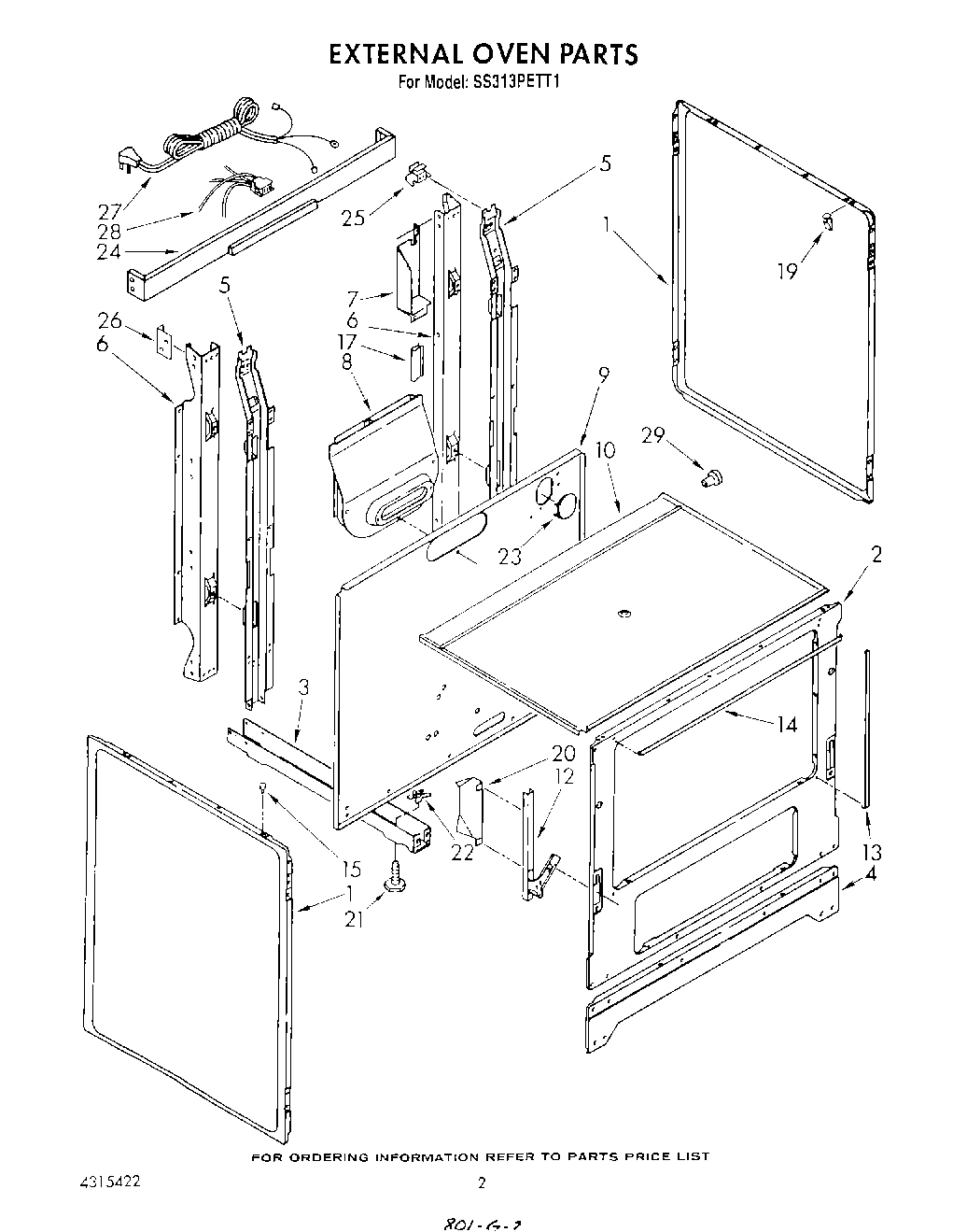02 - EXTERNAL OVEN , LITERATURE AND OPTIONAL