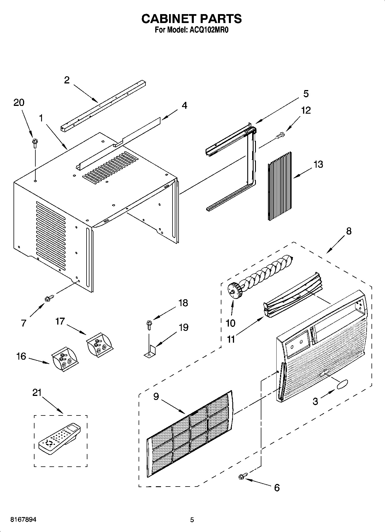 03 - CABINET PARTS