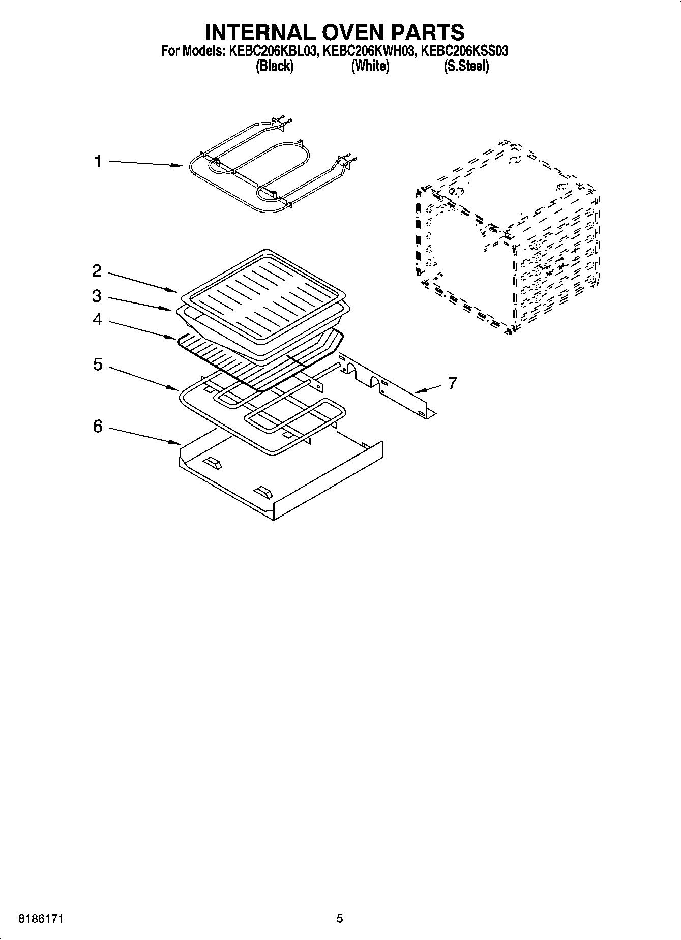 04 - INTERNAL OVEN PARTS
