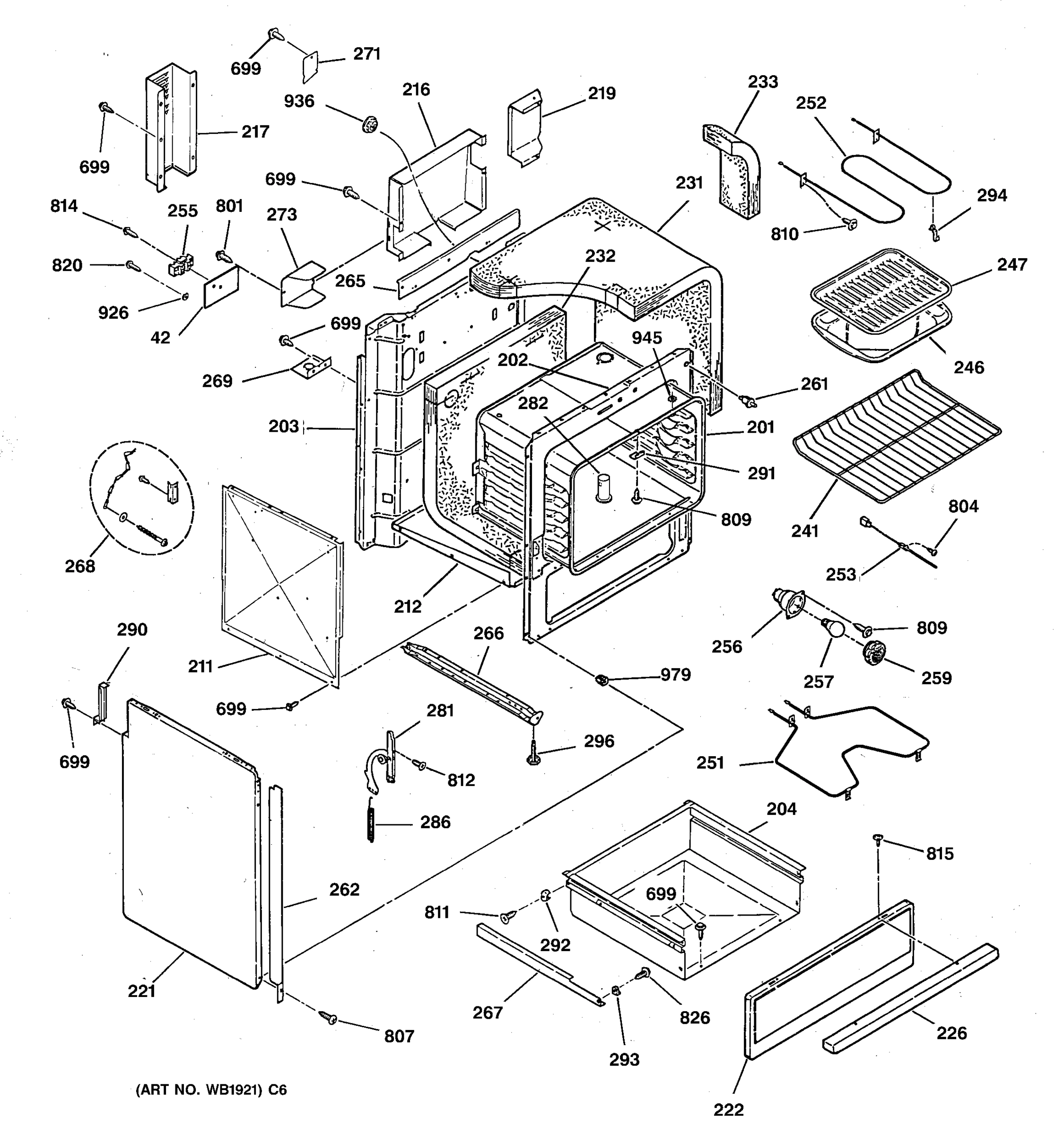 BODY & DRAWER PARTS
