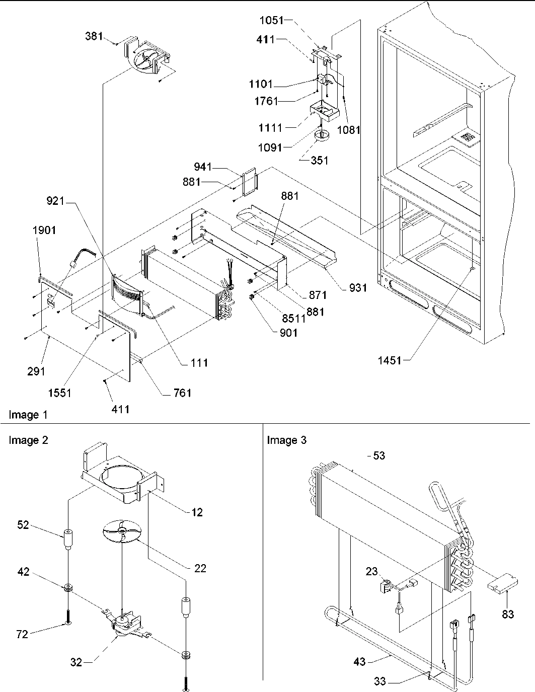 05 - Evaporator & Freezer Control Assy