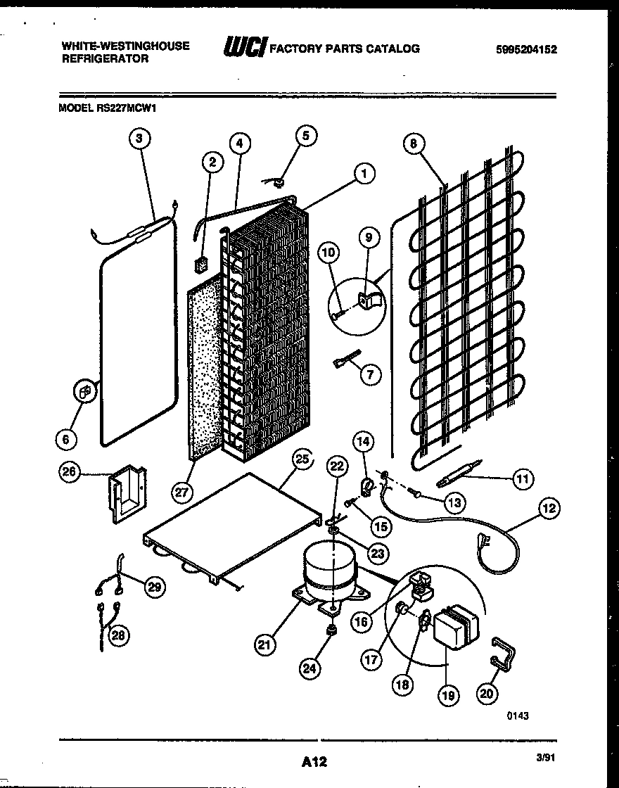07 - SYSTEM AND AUTOMATIC DEFROST PARTS