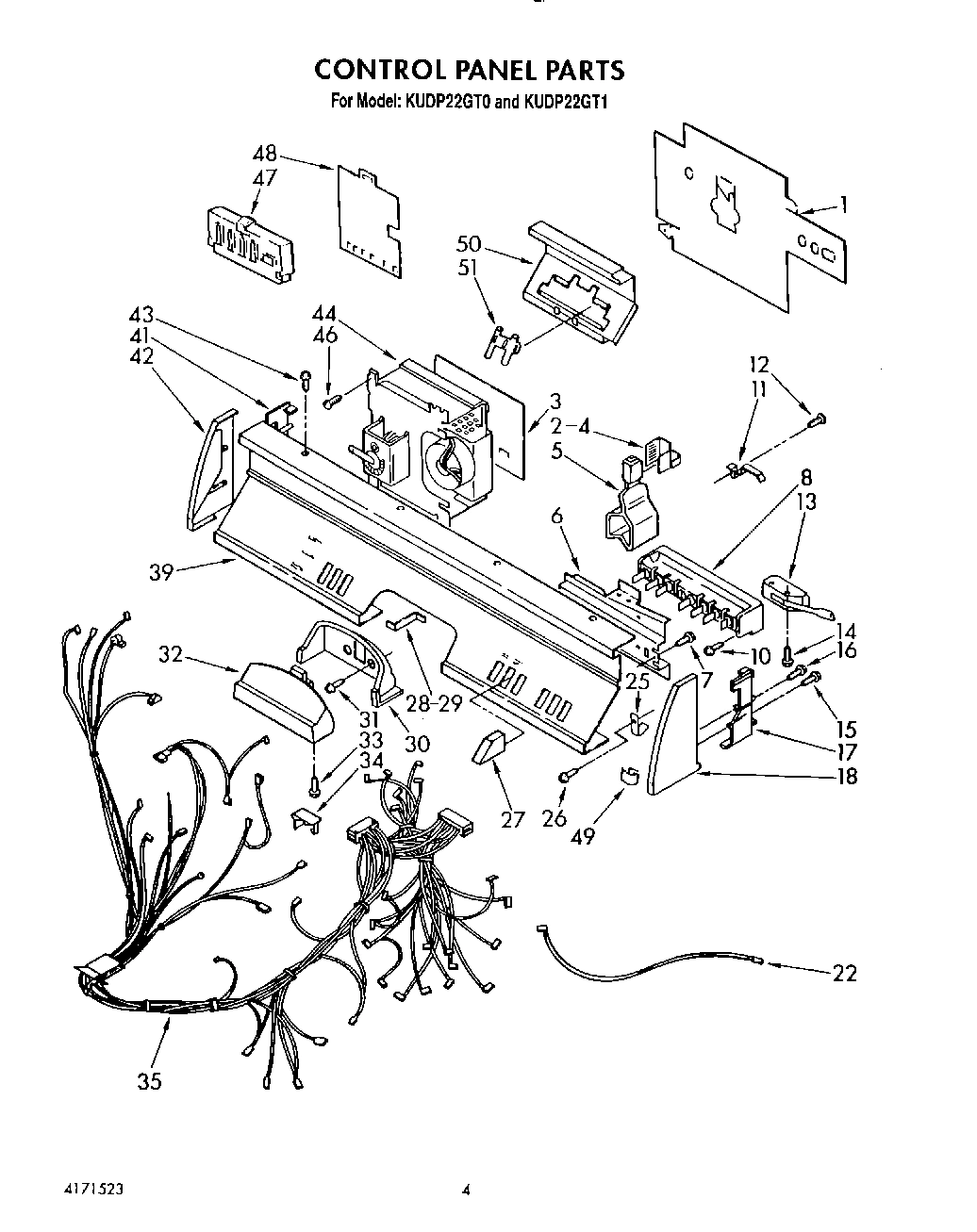 04 - CONTROL PANEL, LIT/OPTIONAL